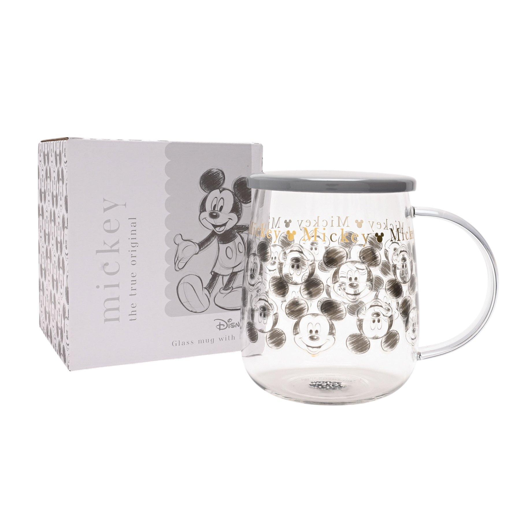 Multi - Disney - Disney Classic Glass Mug With Lid Mickey - 4