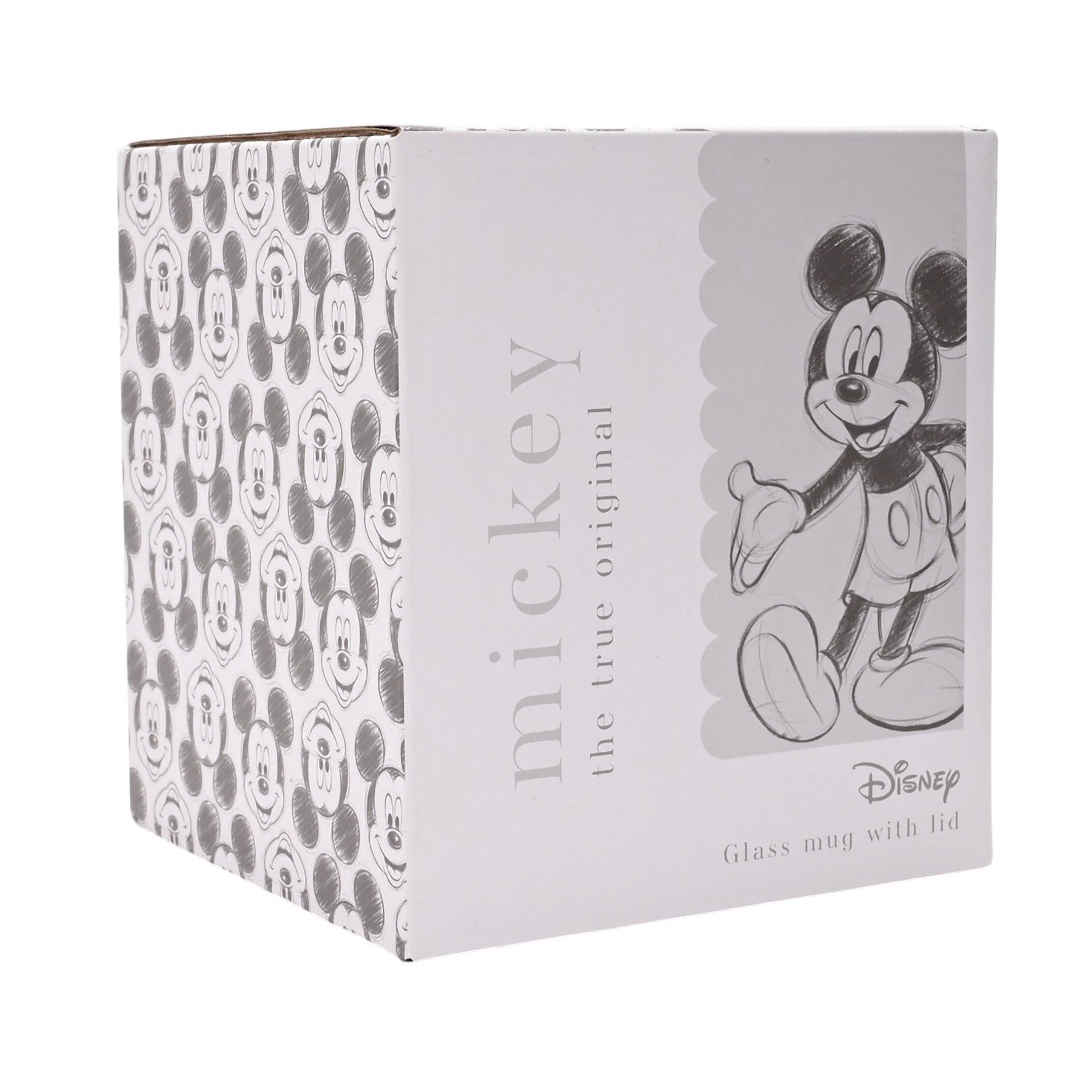 Multi - Disney - Disney Classic Glass Mug With Lid Mickey - 5