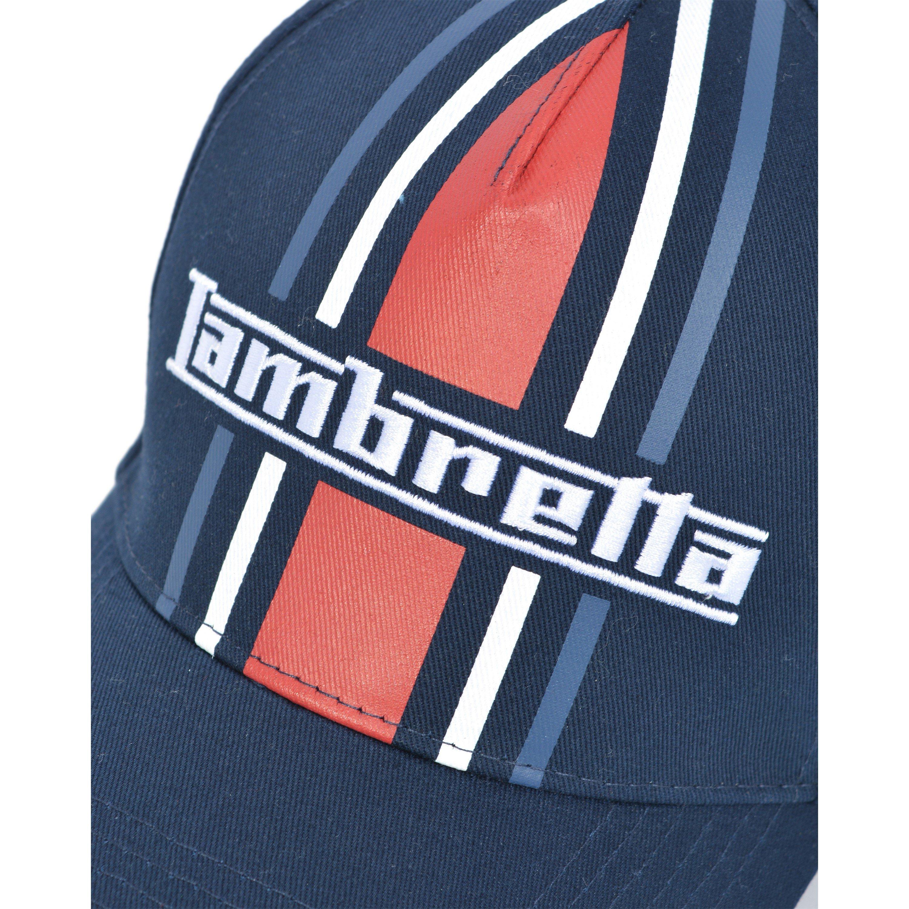 Azul Marinho - Lambretta - Lambretta Stripe Cap Sn63 - 4