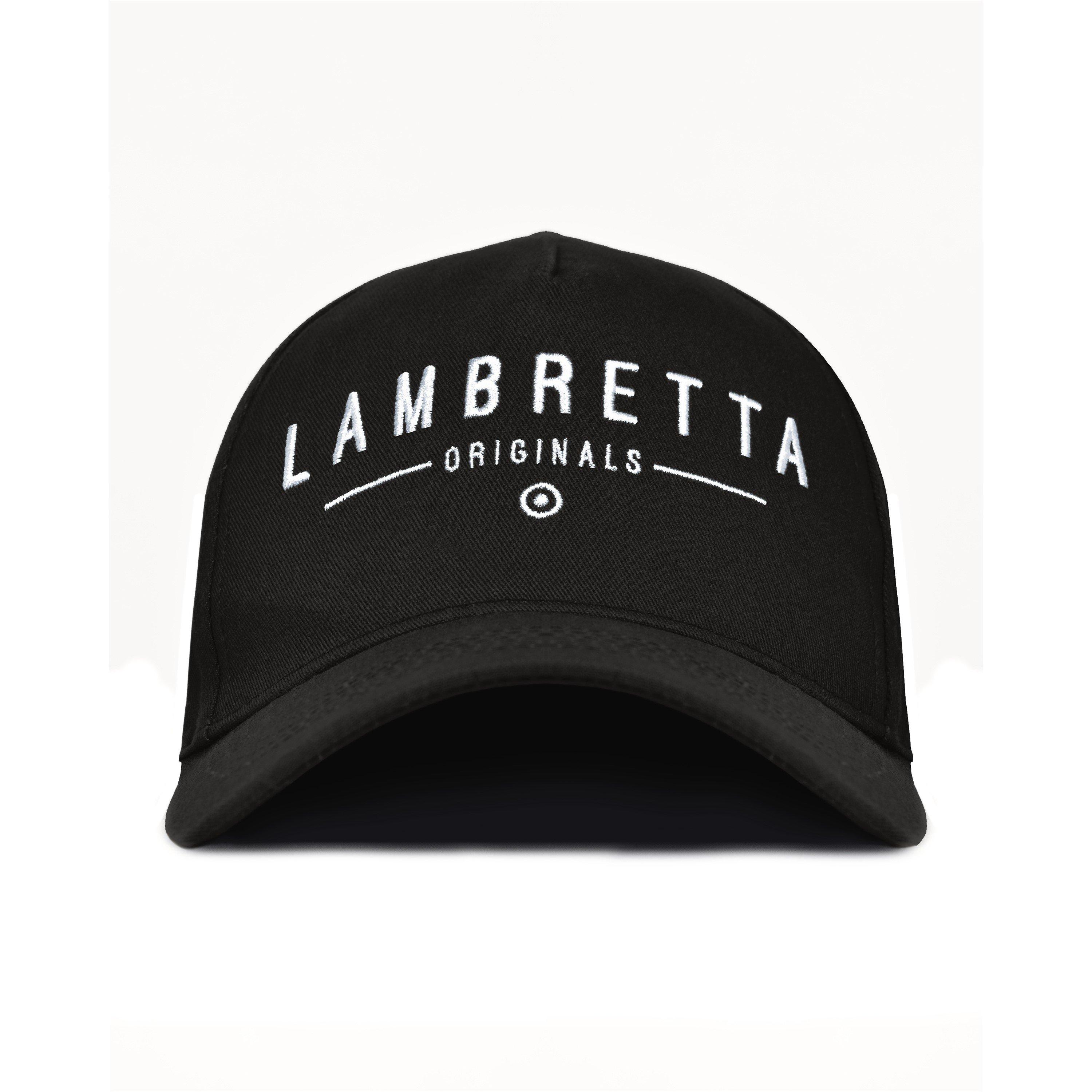 Lambretta Men's Originals Baseball Cap - Black - Mens