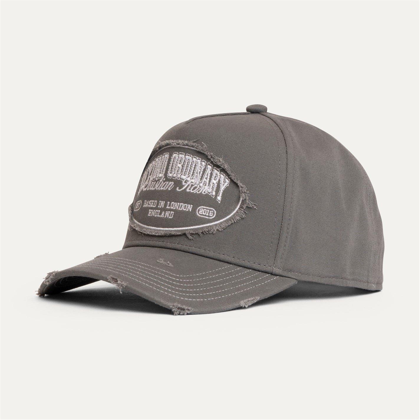 Grey/White - Christian Rose - Beyond Ordinary Vol II Distressed Cap - 1
