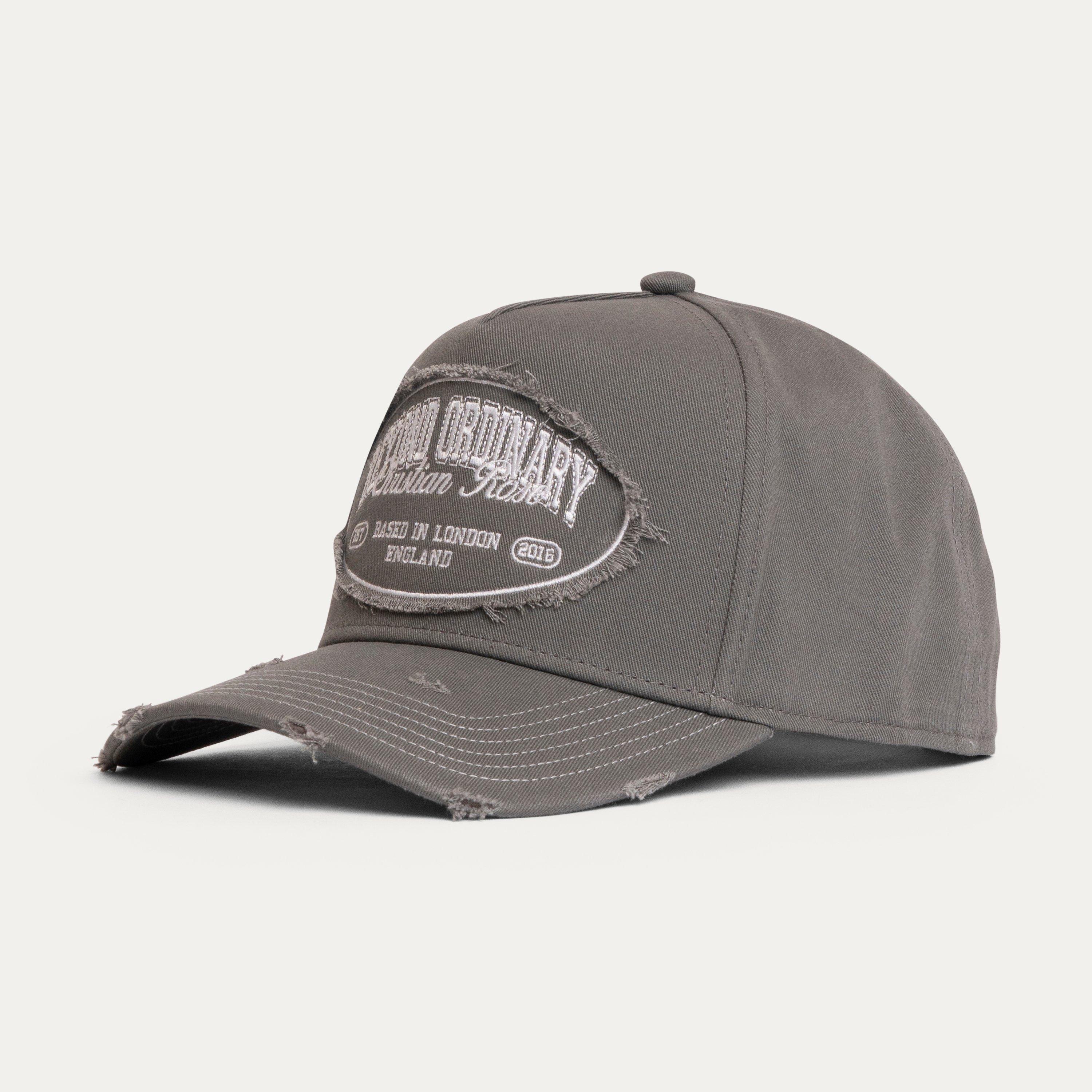 Grey/White - Christian Rose - Men's Trucker Cap - 2