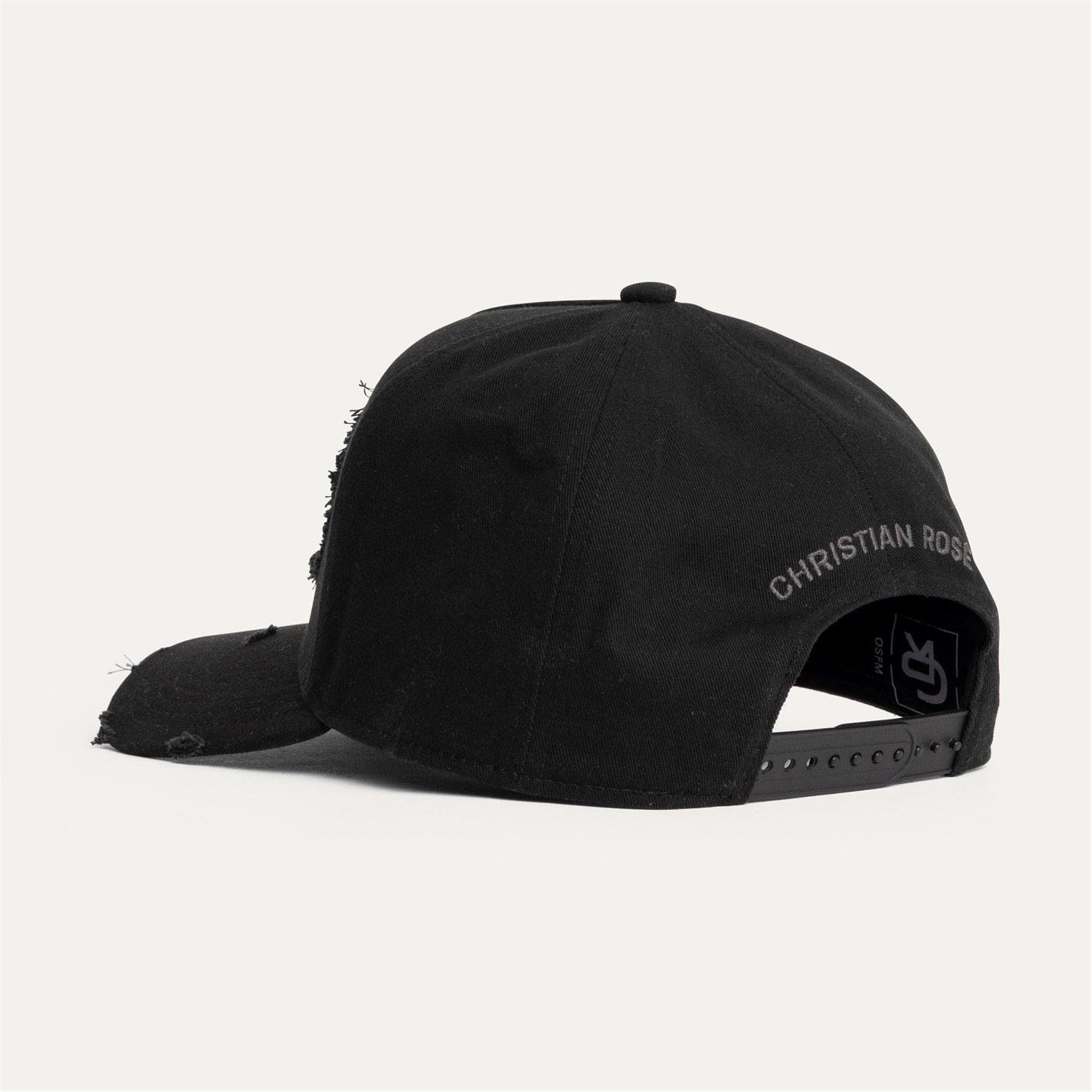 Black/Black - Christian Rose - Beyond Ordinary Vol II Distressed Cap - 3