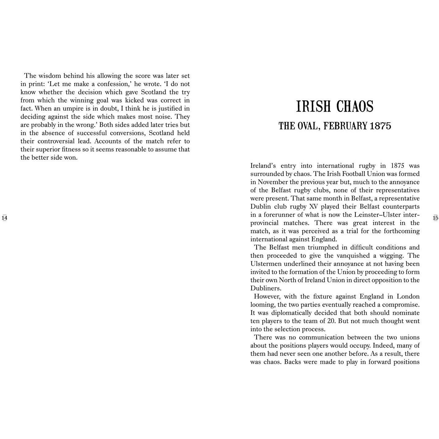 Multi - Boxer Gifts - Rugbys Strangest Matches - 1