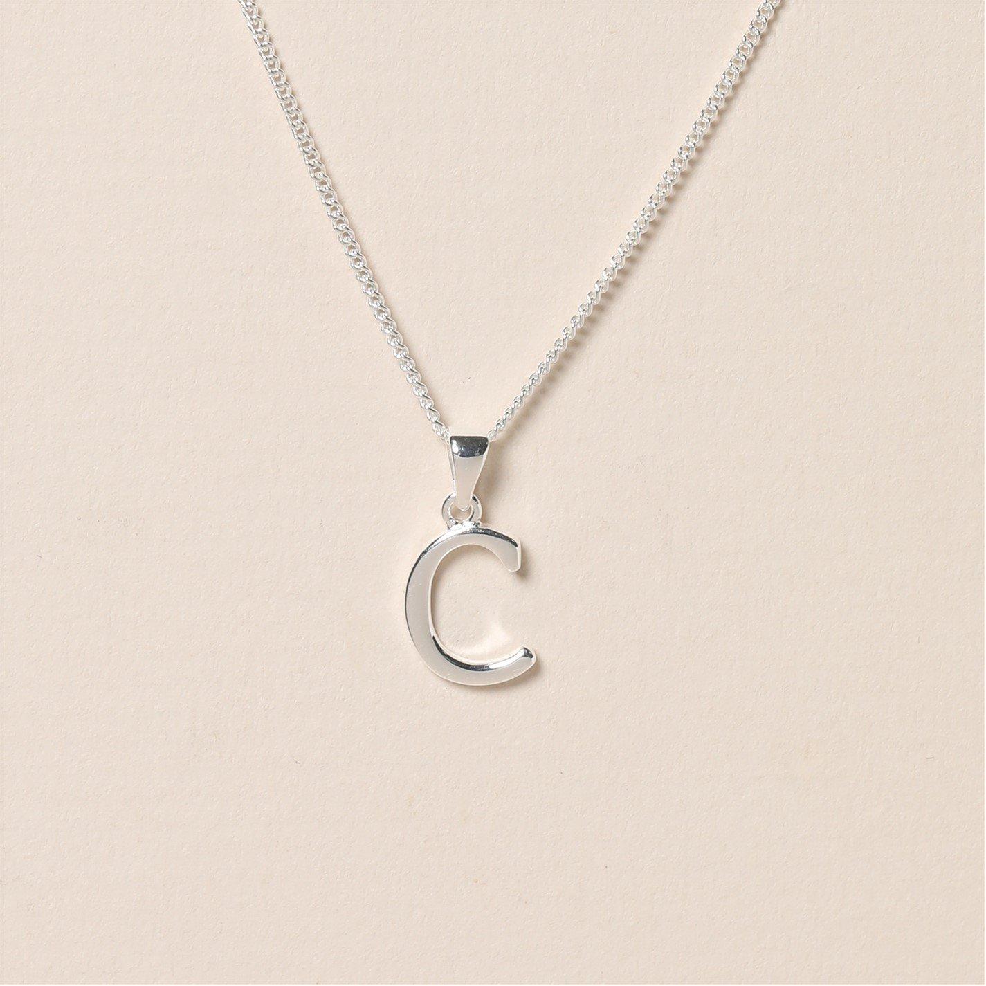 Silver - Simply Silver - Simply Silver Sterling Silver 925 Initial Pendant - 2