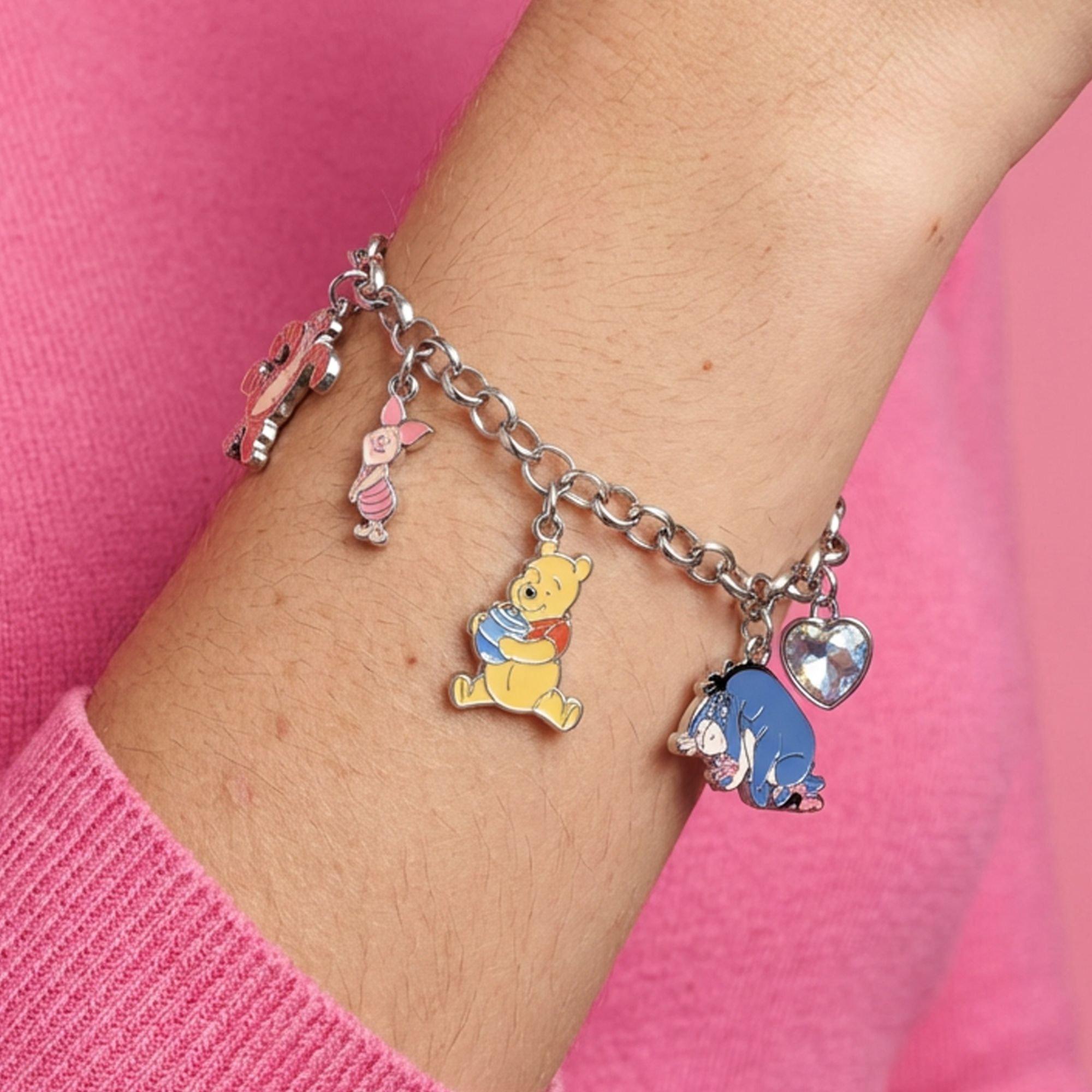 Silver - Winnie The Pooh - Winnie the Pooh charm bracelet - 2