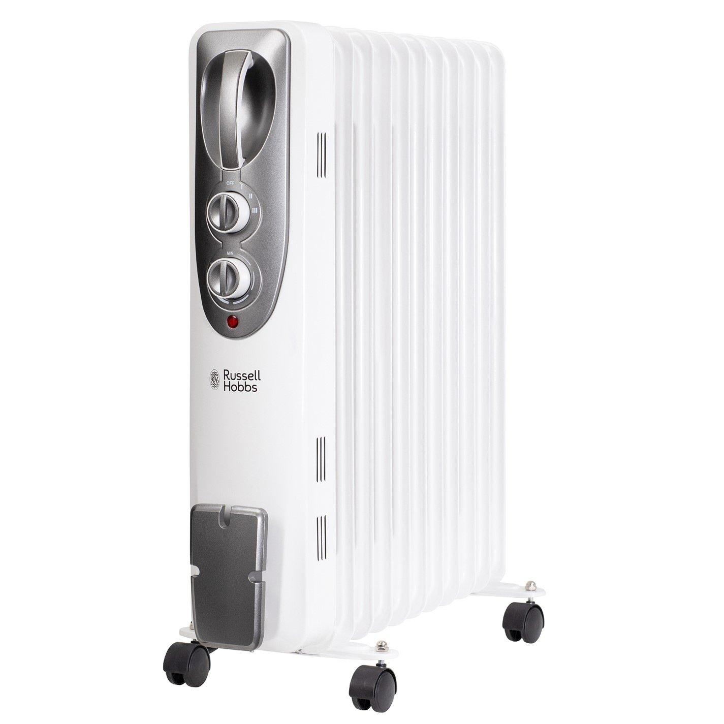 White - Russell Hobbs - RHOFR1106 Oil Filled Radiator - 8
