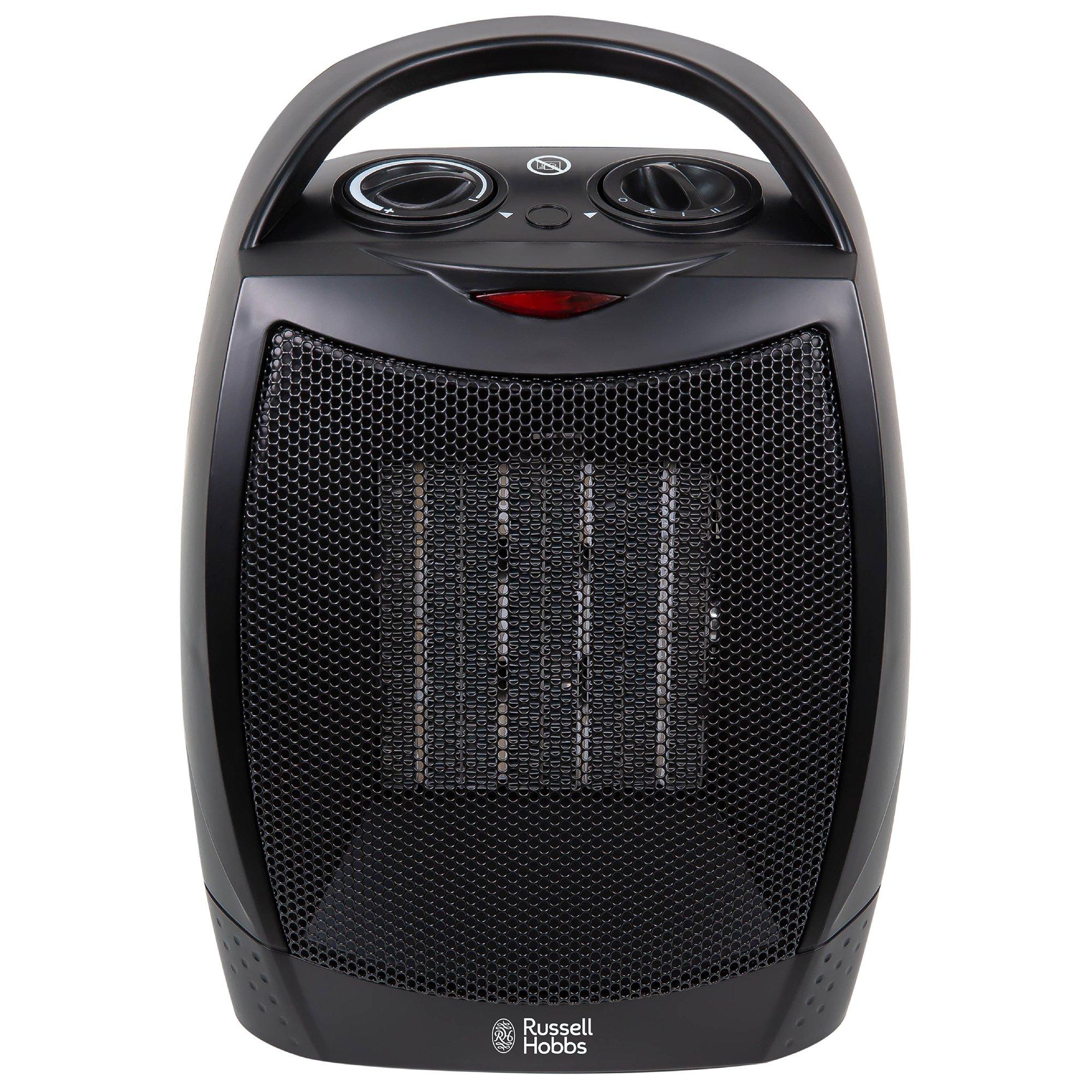 Black - Russell Hobbs - RHFH1006B 1.5kW Portable Heater - 9