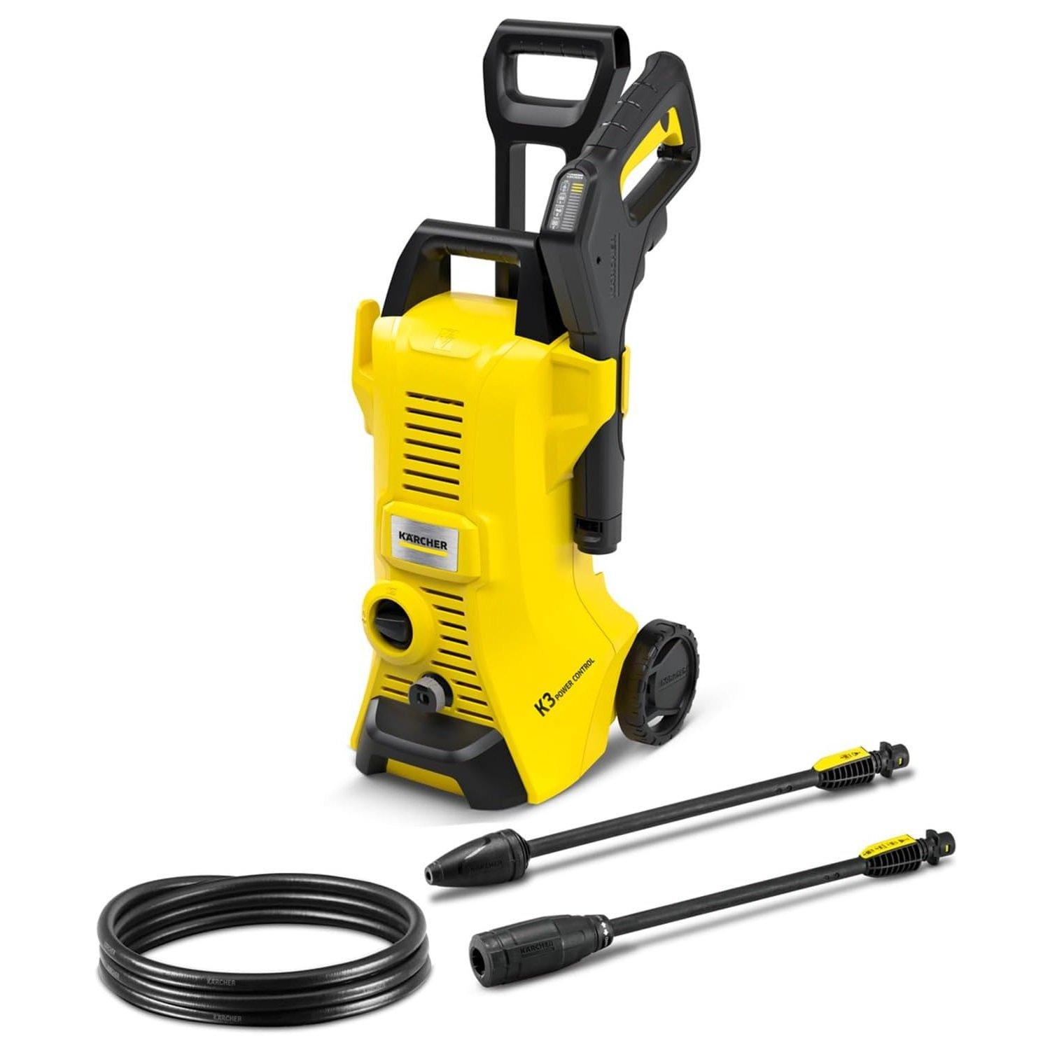 Yellow - Karcher - KARCHER K3 Power Control Pressure Washer - 120 bar - 1