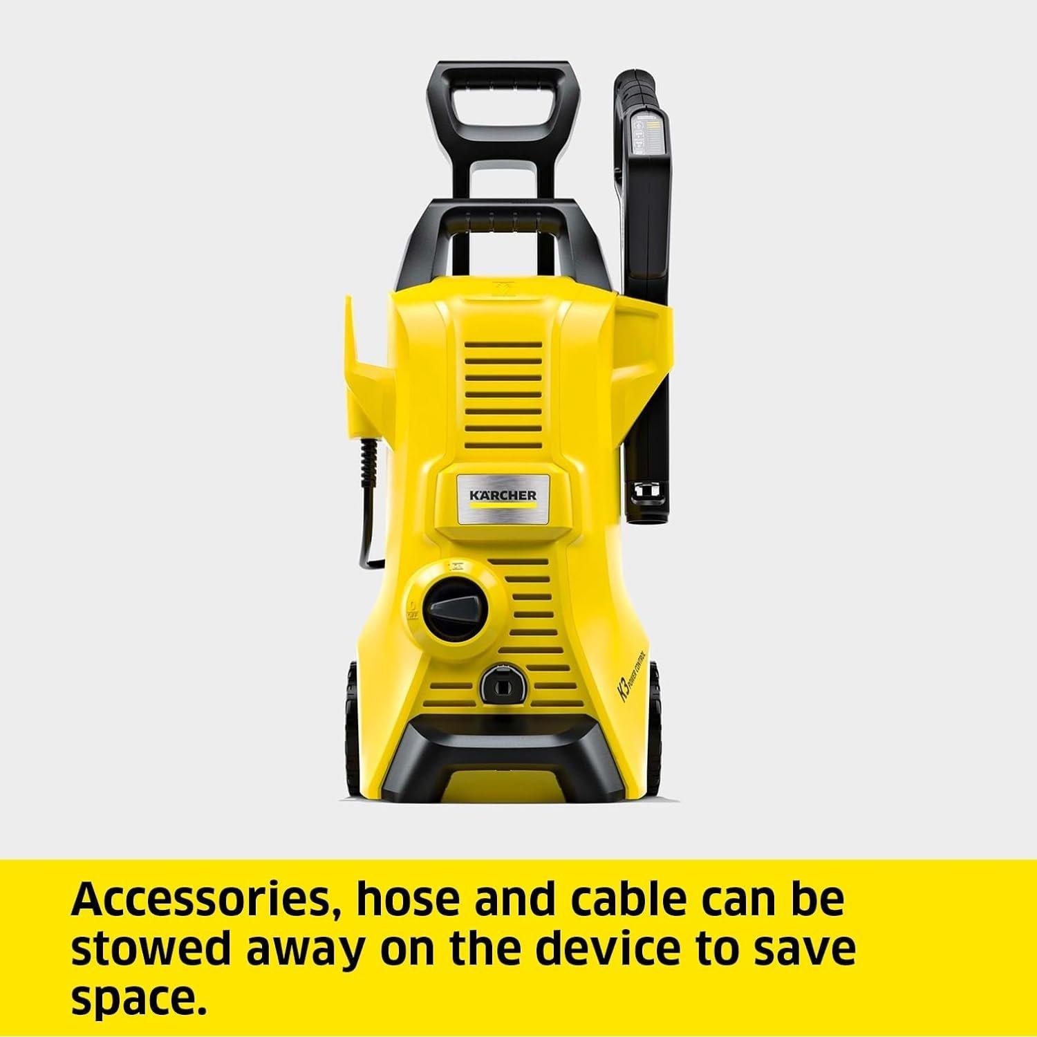 Yellow - Karcher - KARCHER K3 Power Control Pressure Washer - 120 bar - 7