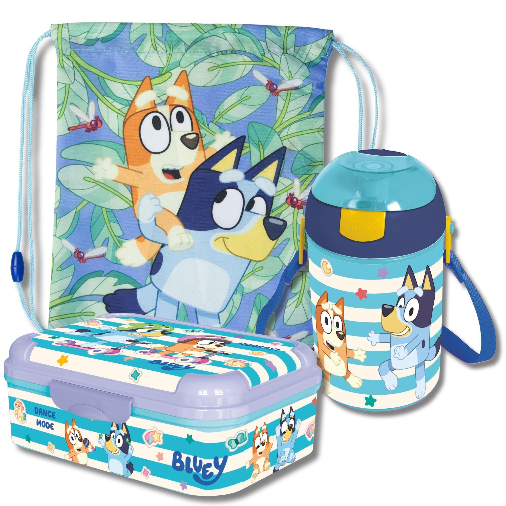Blue - Bluey - Bluey Packed Lunch Set (50669/50643/50654) - 1