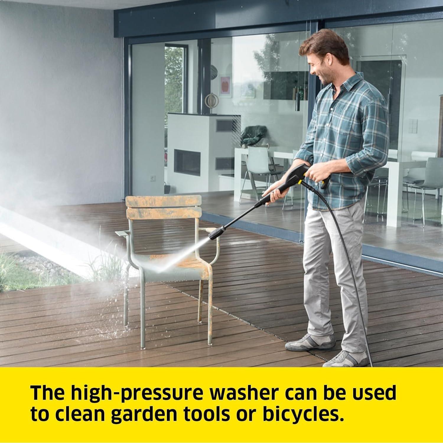 Yellow - Karcher - KARCHER K2 Power Control Home Pressure Washer - 2