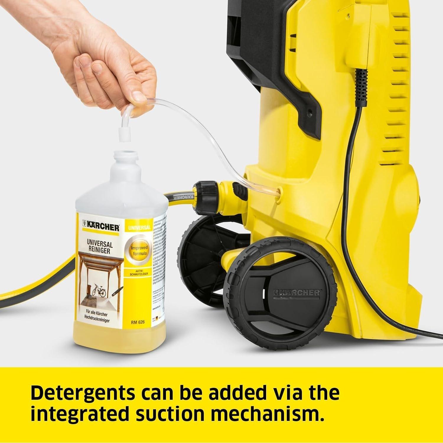 Yellow - Karcher - KARCHER K2 Power Control Home Pressure Washer - 6