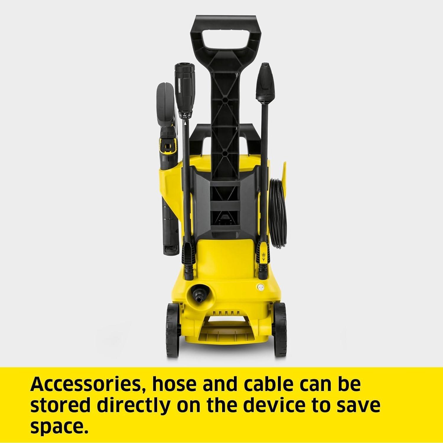 Yellow - Karcher - KARCHER K2 Power Control Home Pressure Washer - 7