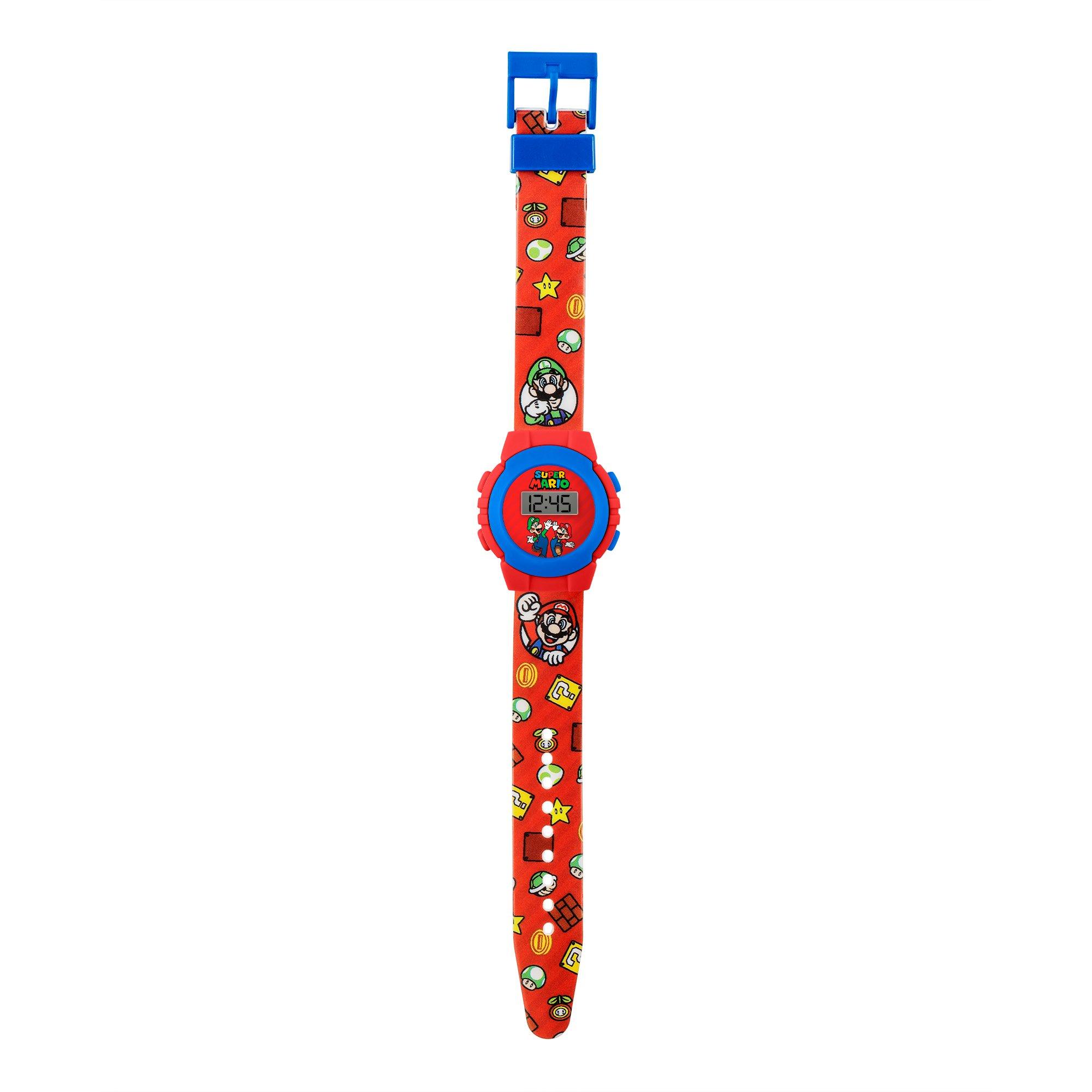 Red - Super Mario - Super Mario Bros Digital Strap Watch - 2