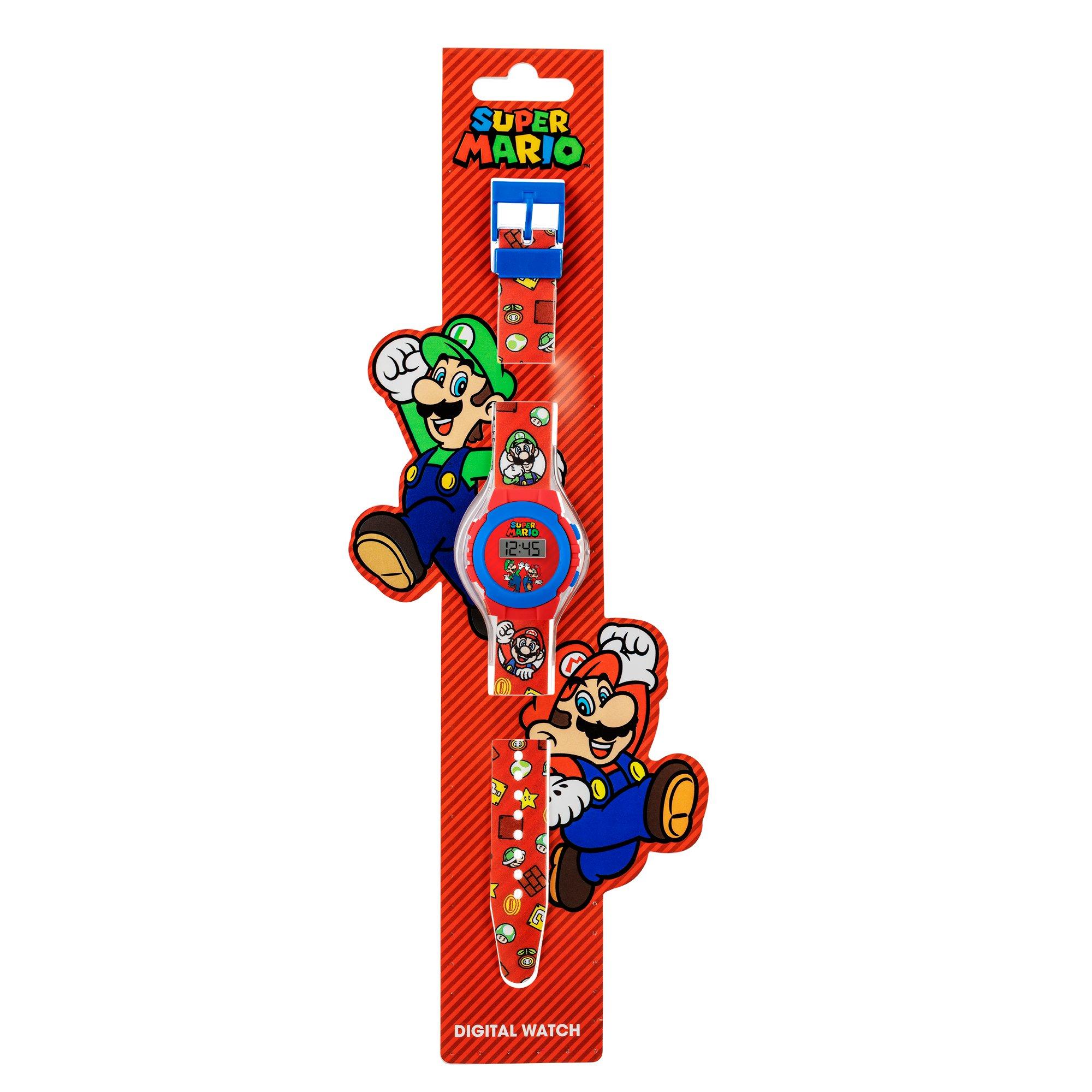 Red - Super Mario - Super Mario Bros Digital Strap Watch - 3