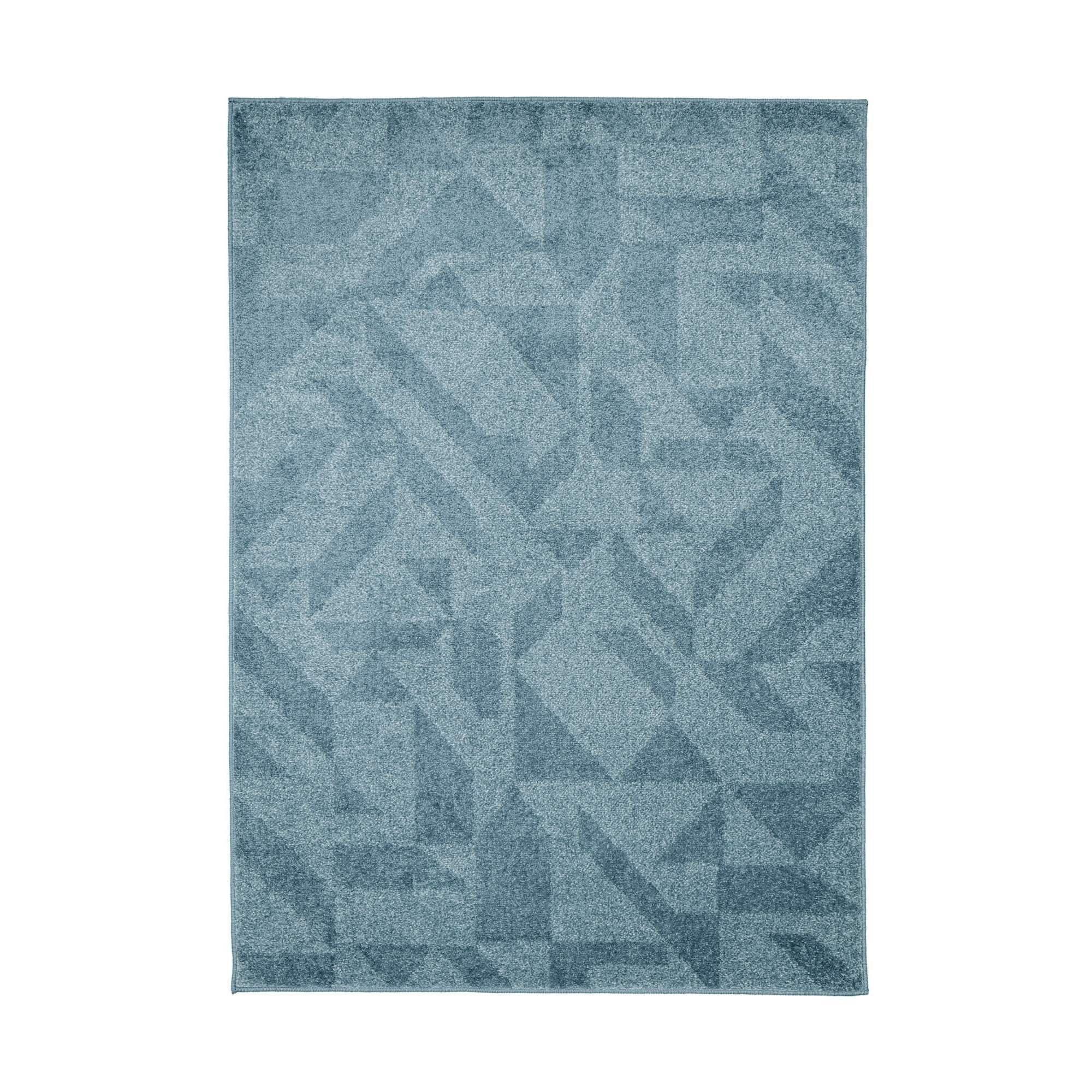 Blue - Homemaker - Juno Geometric Rug Blue - 2