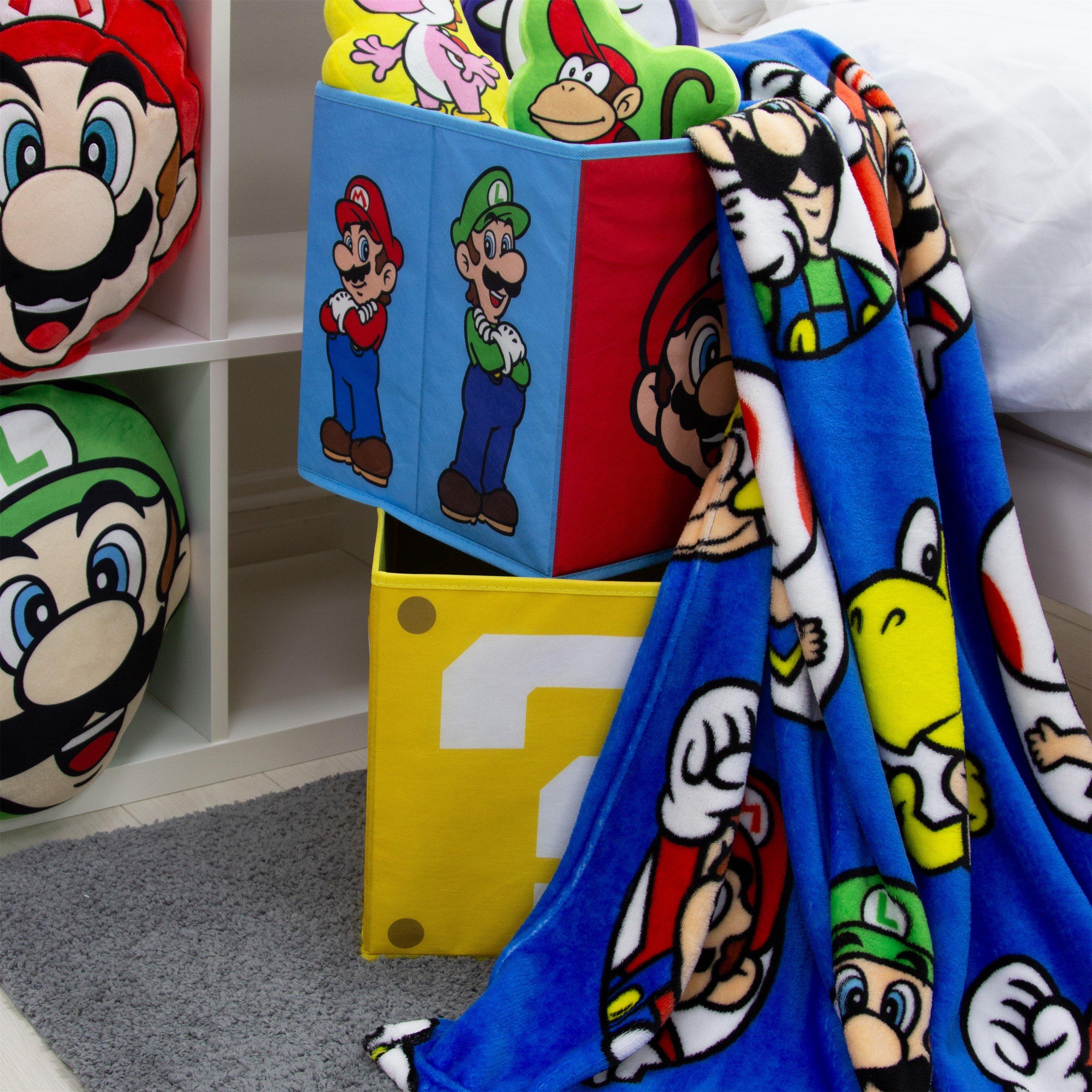 Super Mario Super Mario Faces 2 Pack Storage Box | FRASERS