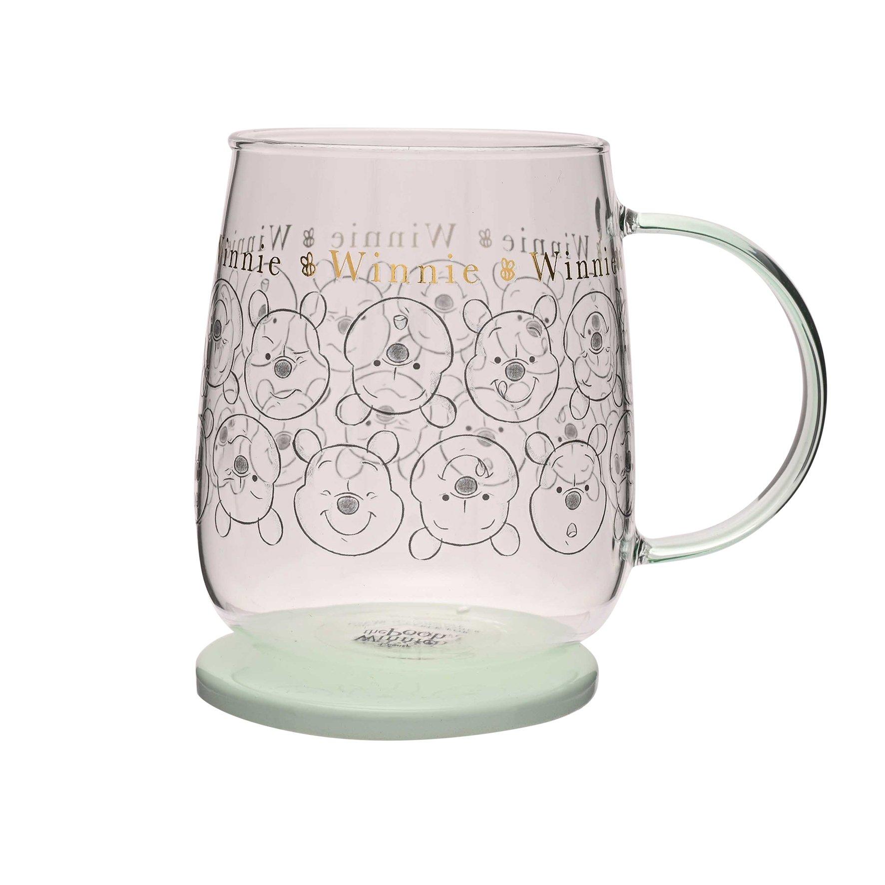 Multi - Disney - Disney Classic Glass Mug With Lid Winnie - 3