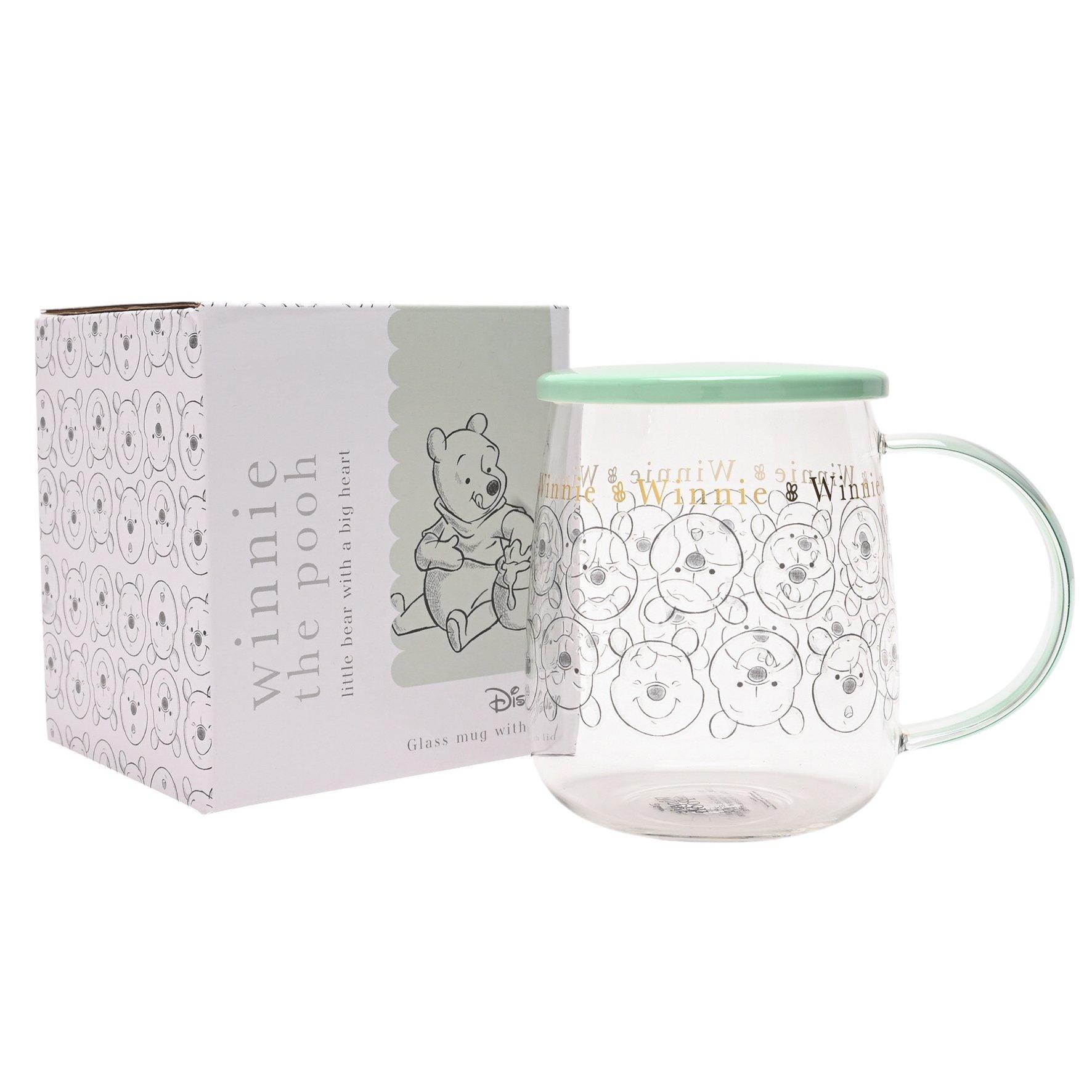 Multi - Disney - Disney Classic Glass Mug With Lid Winnie - 4