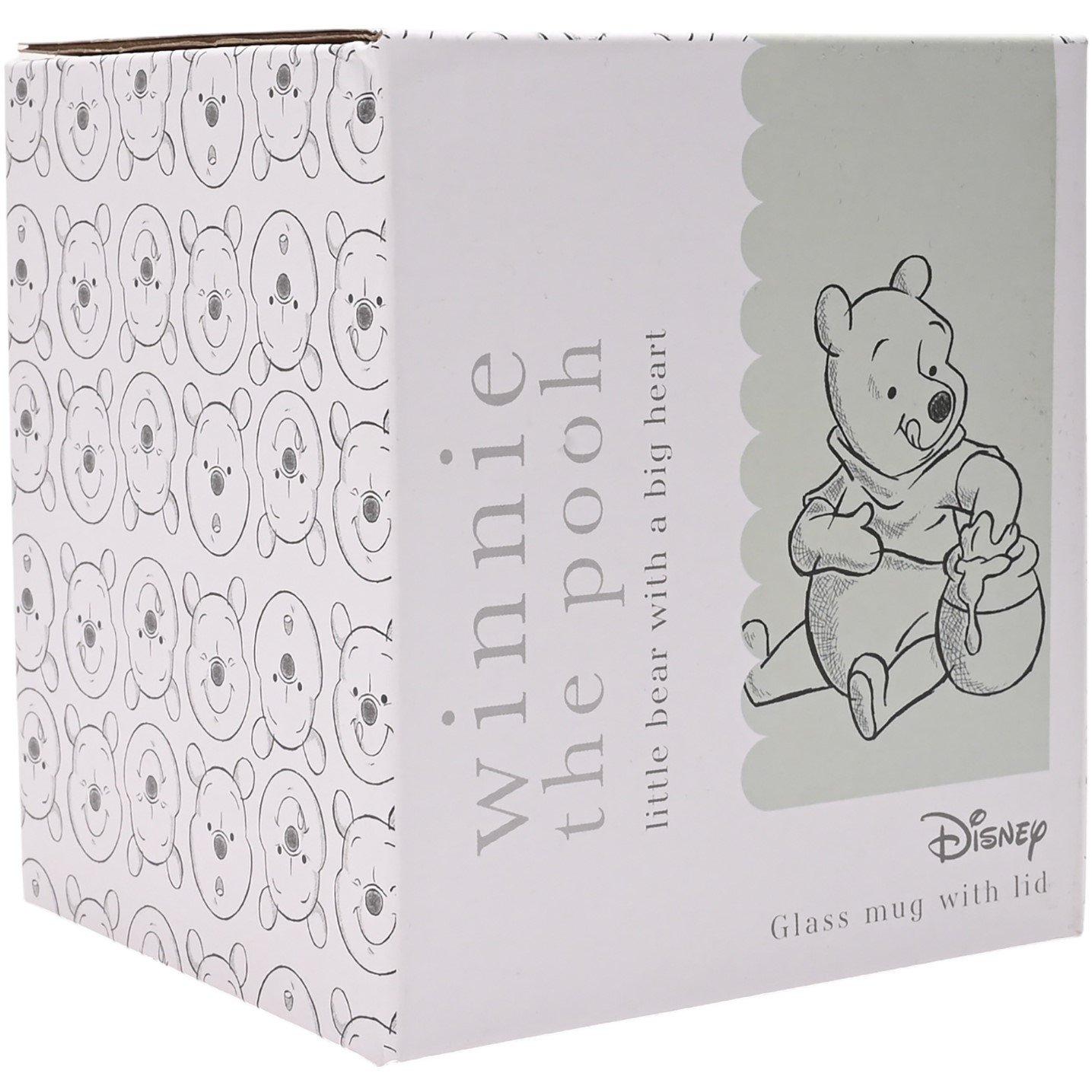 Multi - Disney - Disney Classic Glass Mug With Lid Winnie - 5