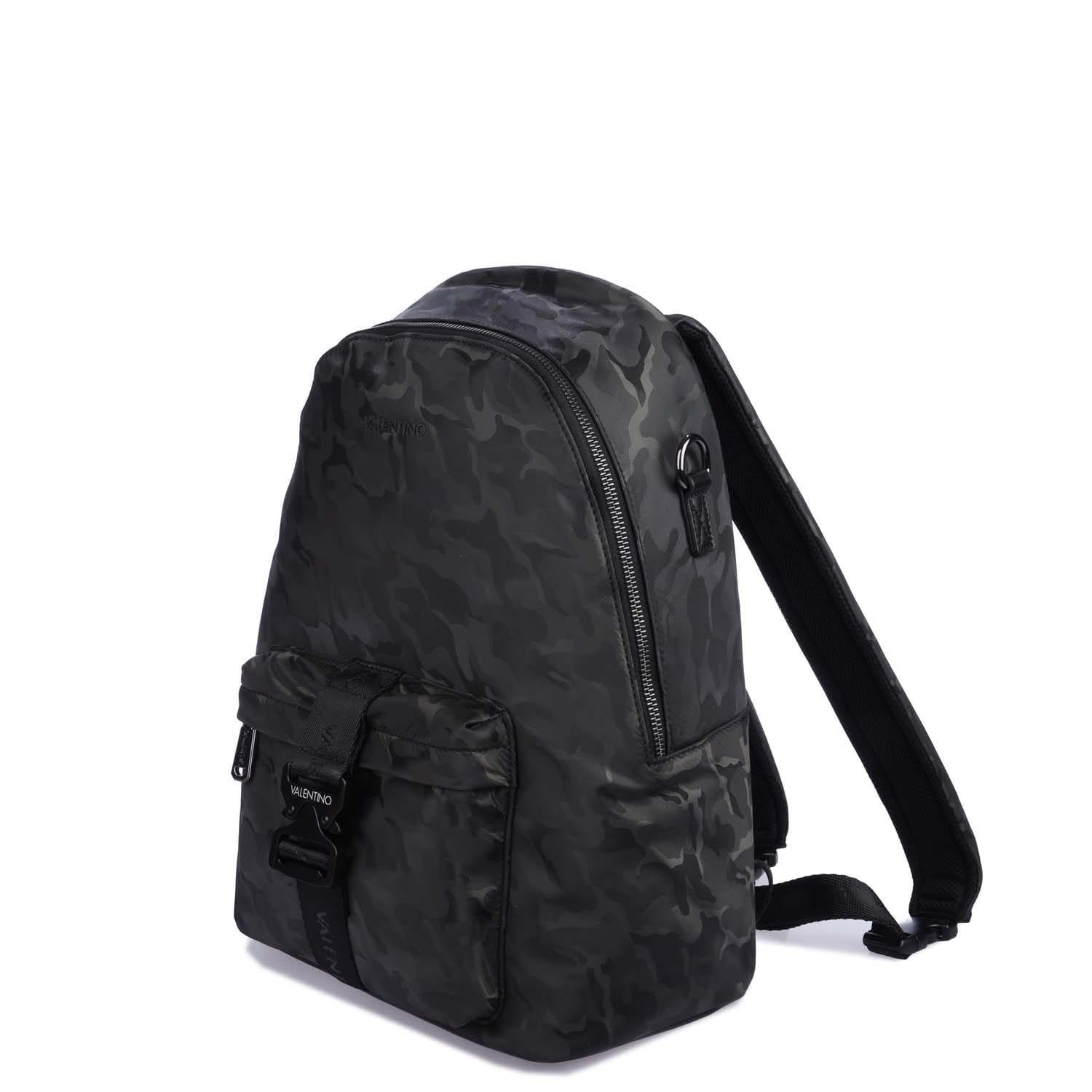 Grey - Valentino - Nachos Antrac/Multi Backpack - 2