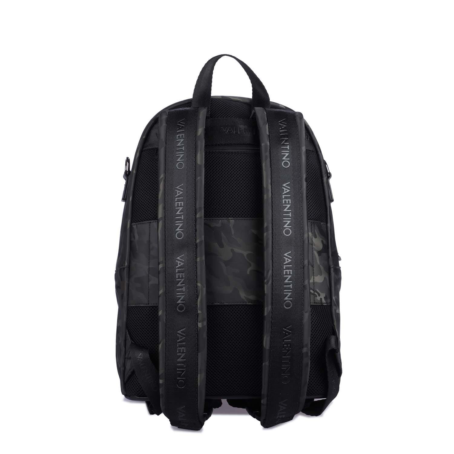 Grey - Valentino - Nachos Antrac/Multi Backpack - 3