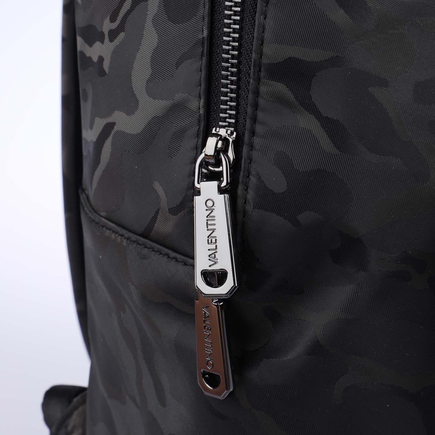 Grey - Valentino - Nachos Antrac/Multi Backpack - 4