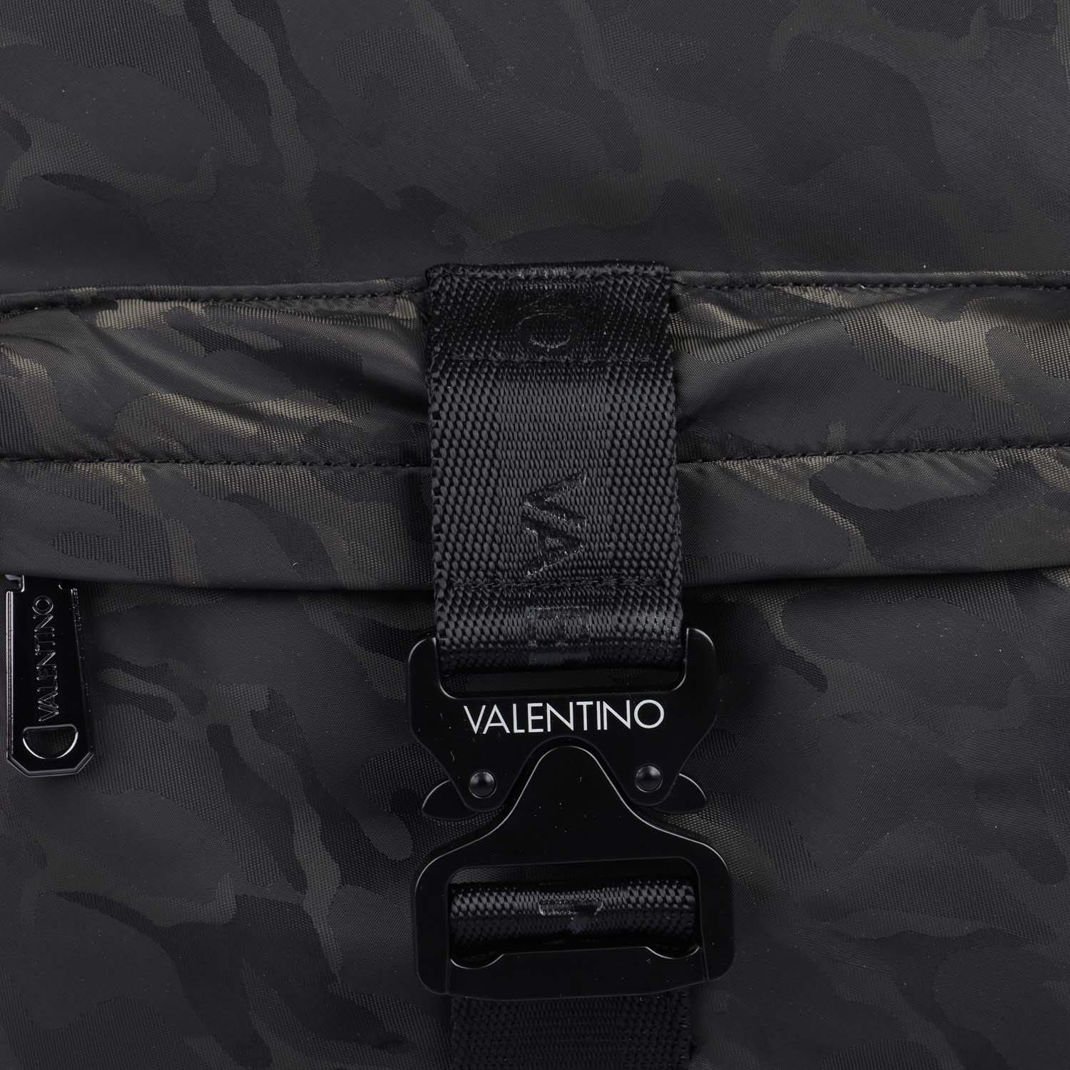 Grey - Valentino - Nachos Antrac/Multi Backpack - 5