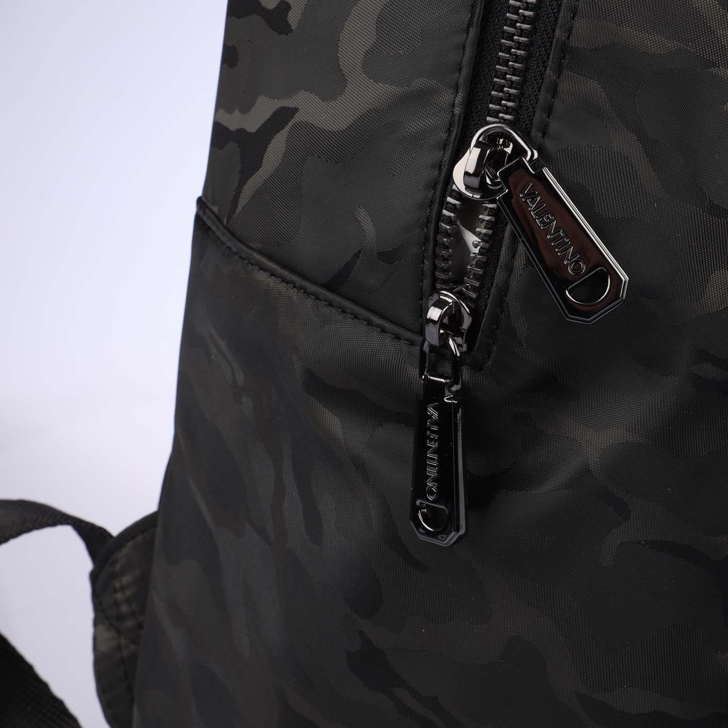 Grey - Valentino - Nachos Antrac/Multi Backpack - 6