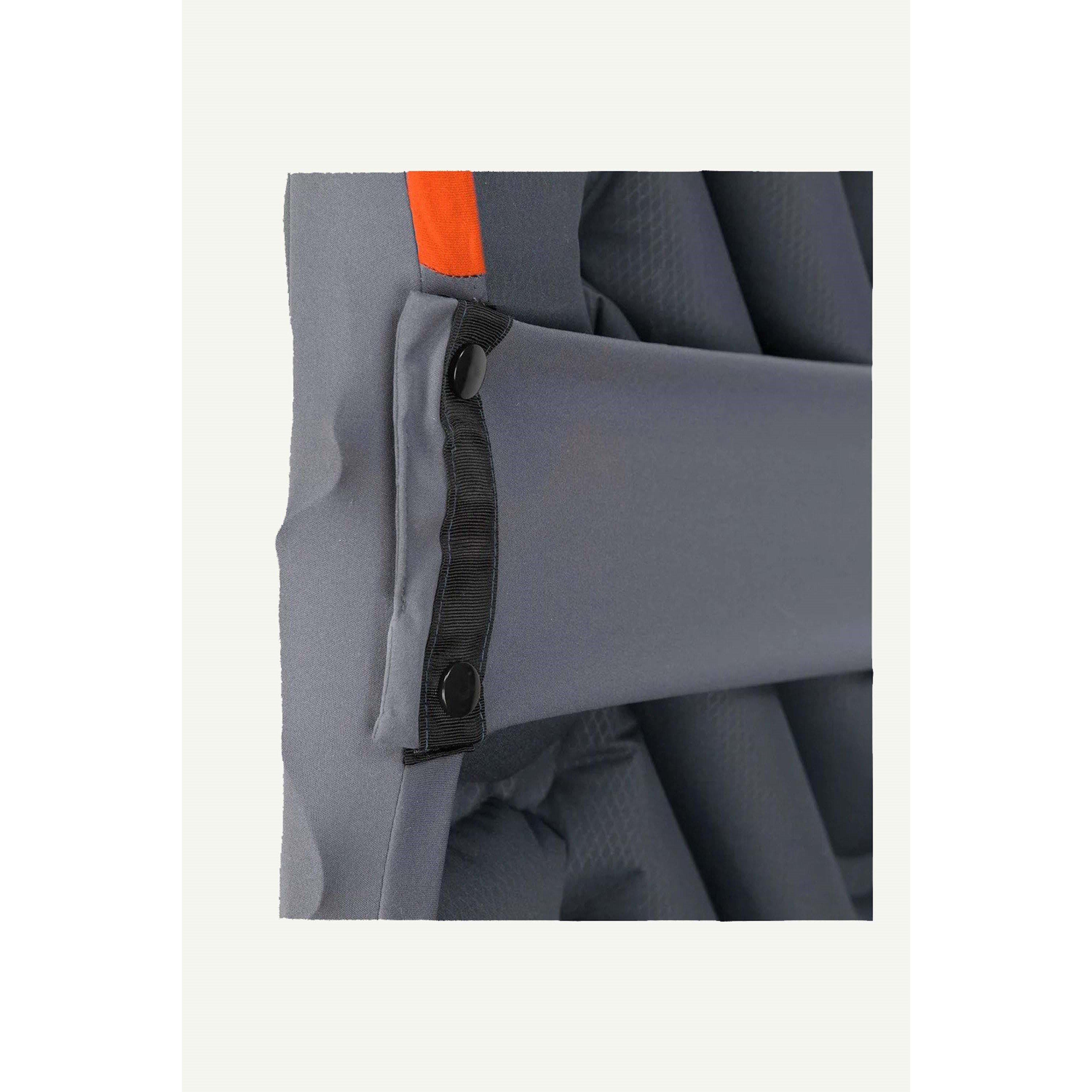 Orange/Grey - Klymit - Quilted V Sheet Pad Cover - 4