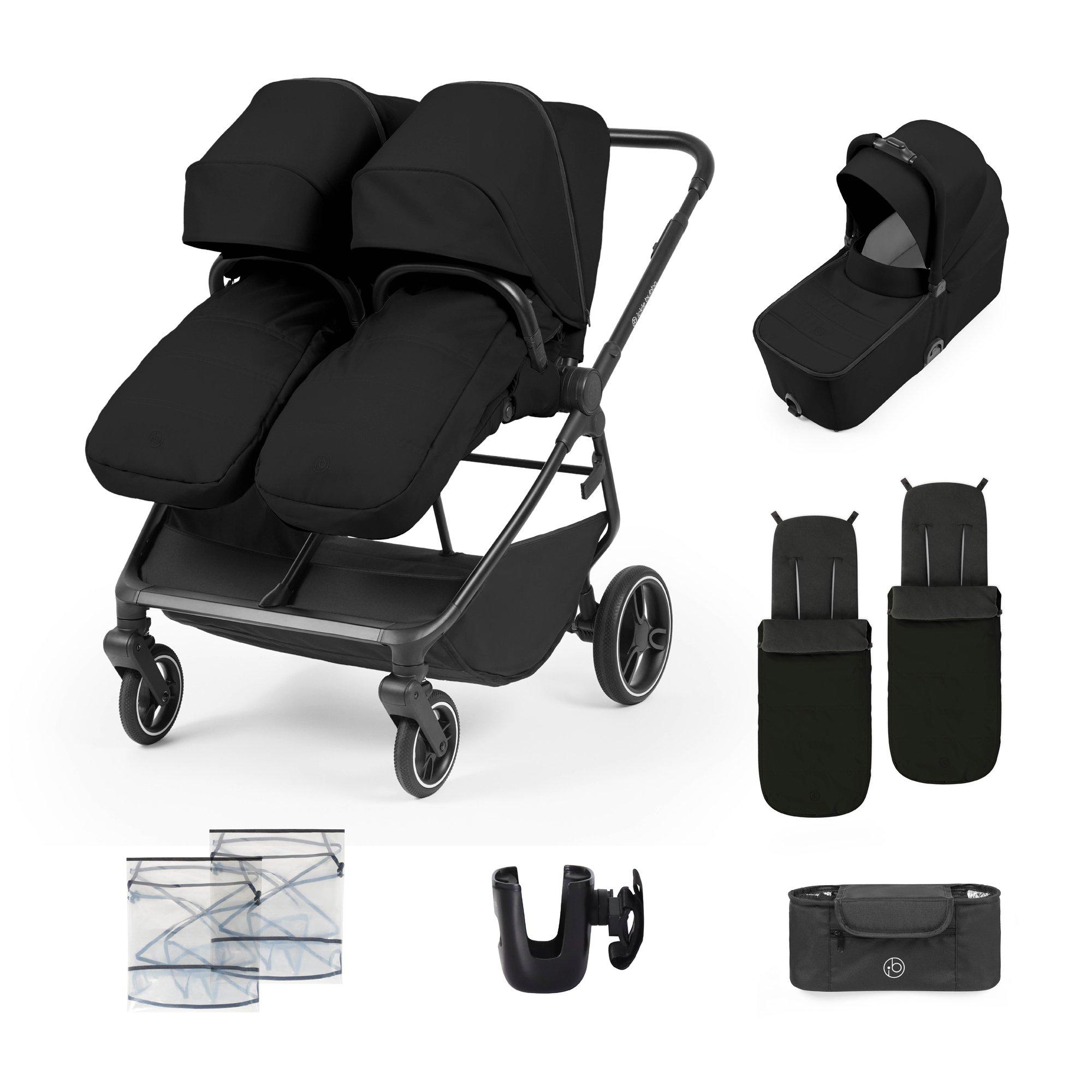 Black - Ickle Bubba - Altair Growing Families Stroller - 1