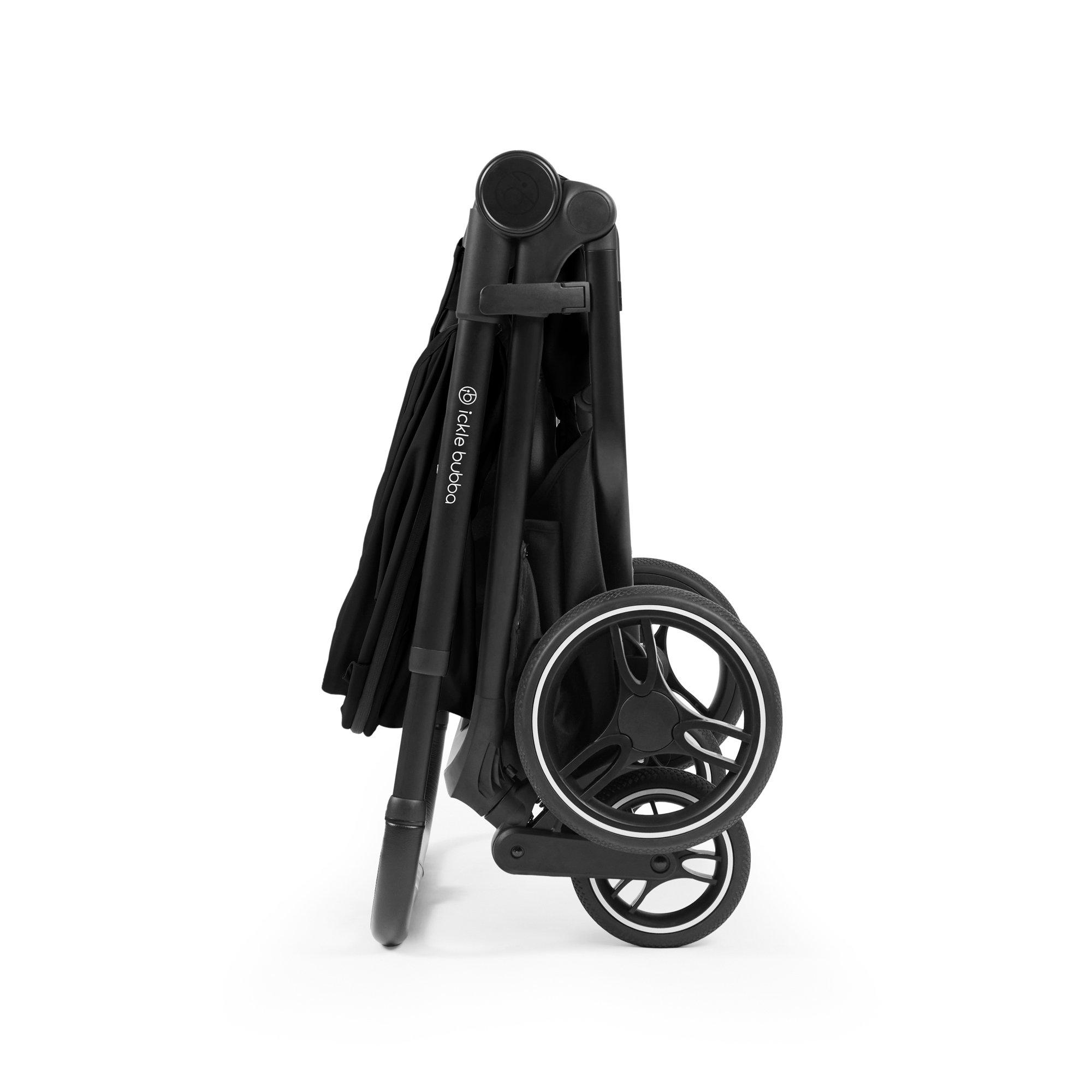 Black - Ickle Bubba - Altair Growing Families Stroller - 3