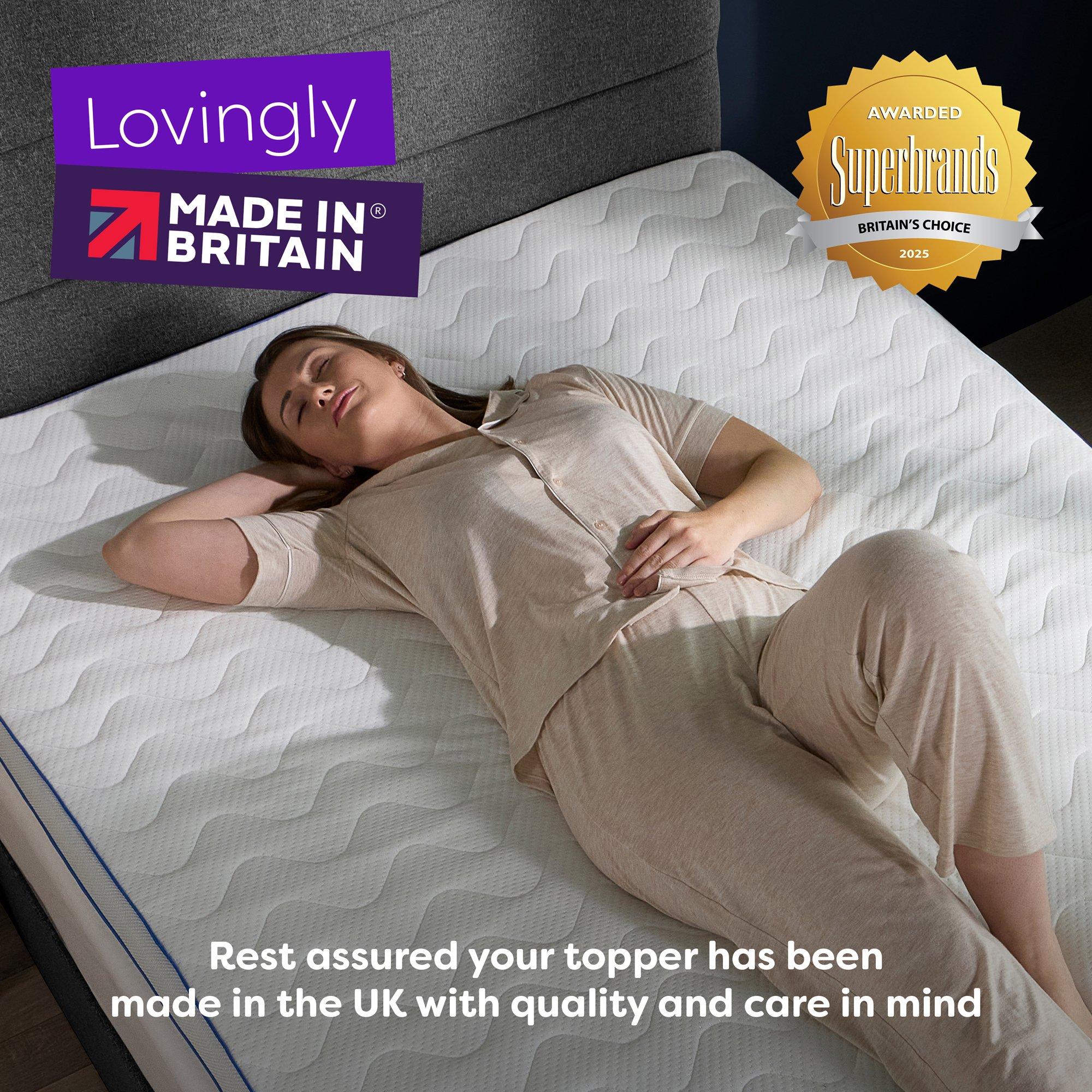 Slumberdown Gel Memory Foam 5cm Mattress Topper | FRASERS