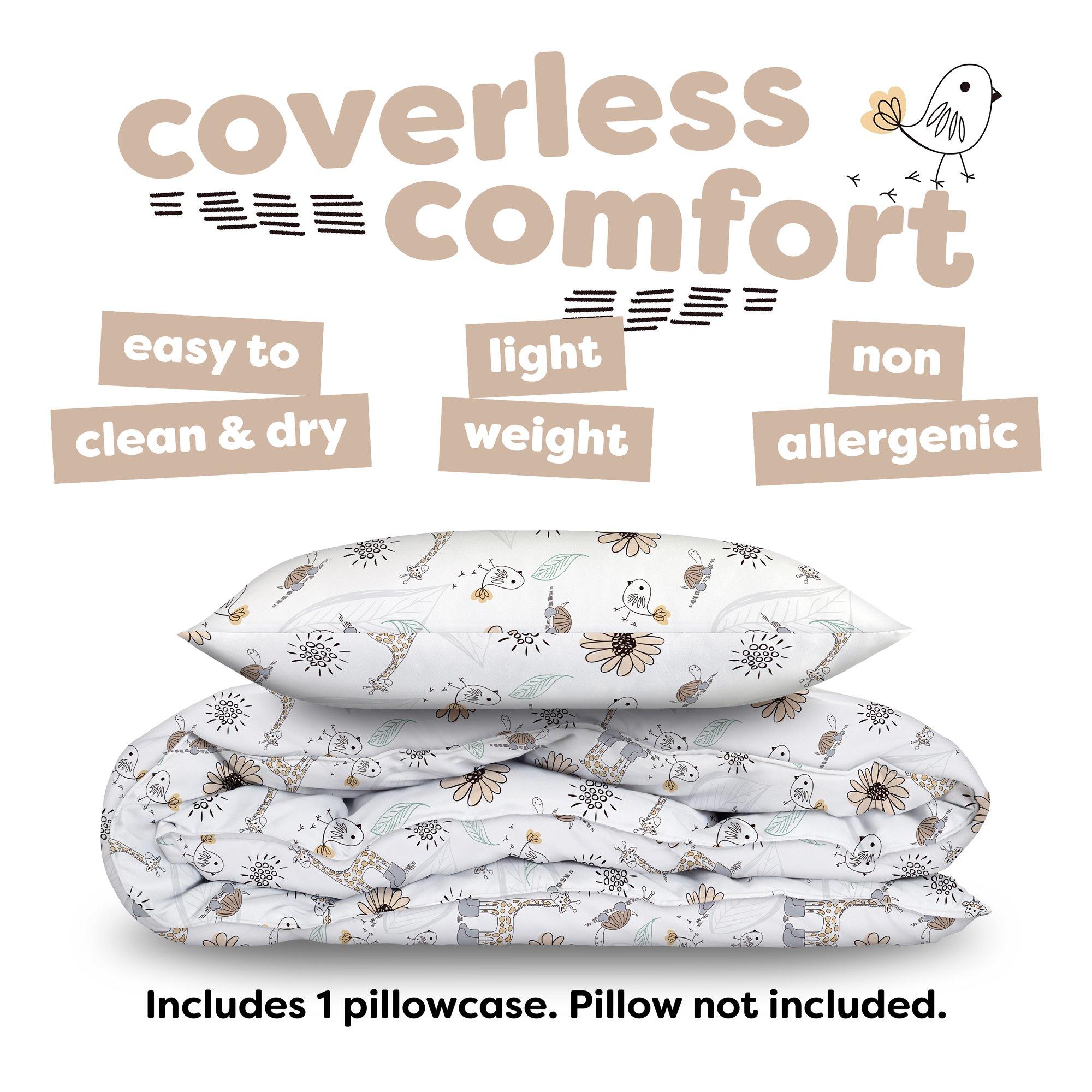 Animal Print - Slumberdown - Kids Animal Print Coverless Comfort 4.5 Tog Duvet - 7