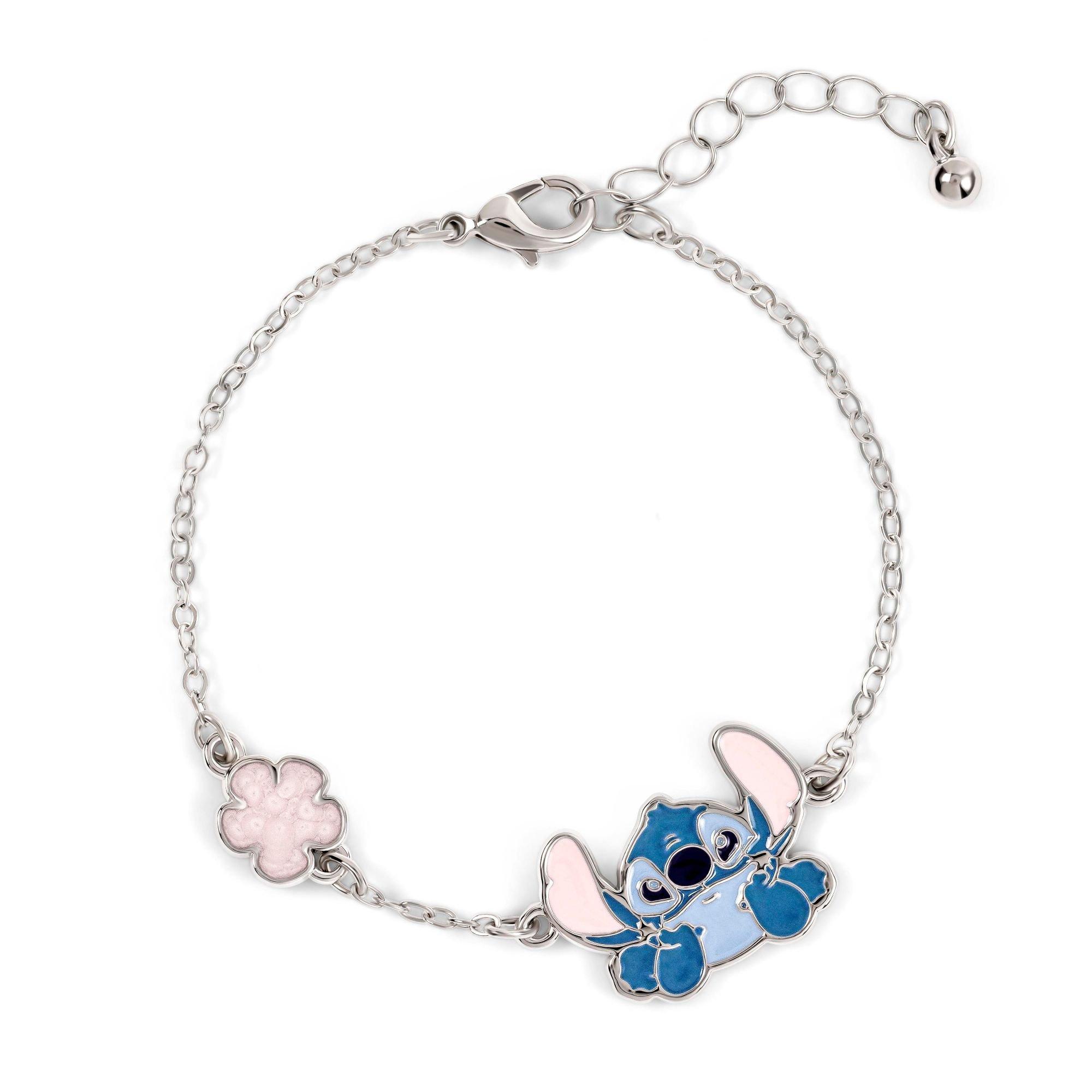 Silver - Disney Stitch - Stitch silver plated 2 PC bracelet set - 5