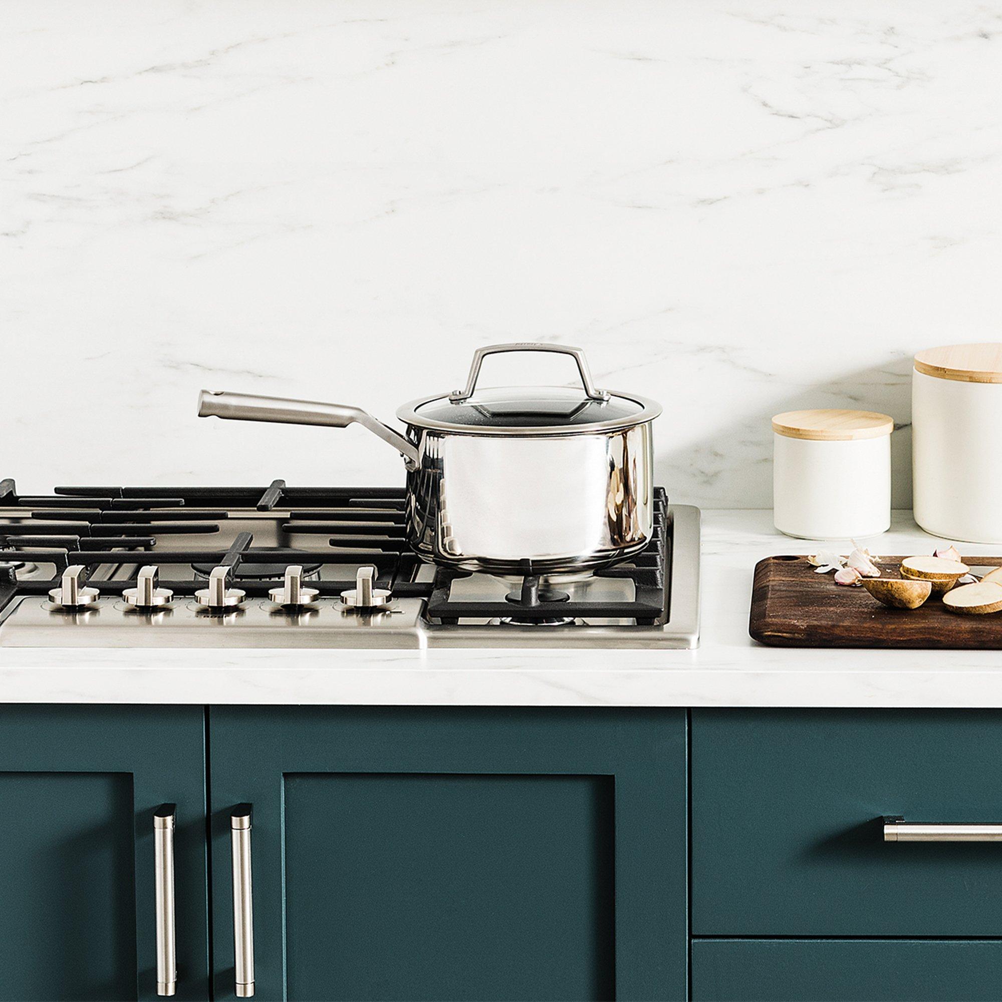 Stainless Steel - Ninja - Ninja Foodi ZEROSTICK 3-Piece Pan Set - 8