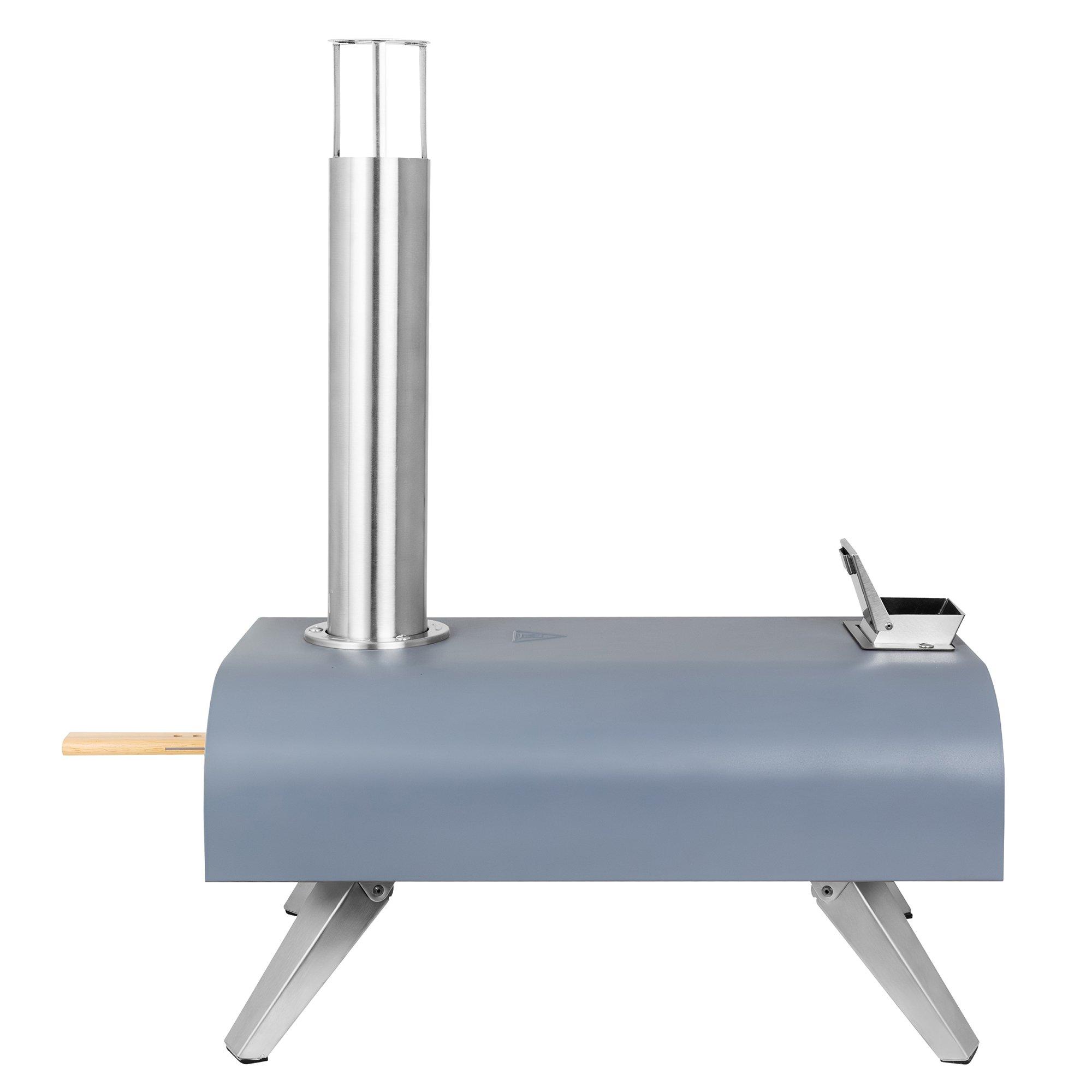 Grey - George Foreman - GFWPPO1GPC 12 Wood Pellet Pizza Oven in Grey - 13