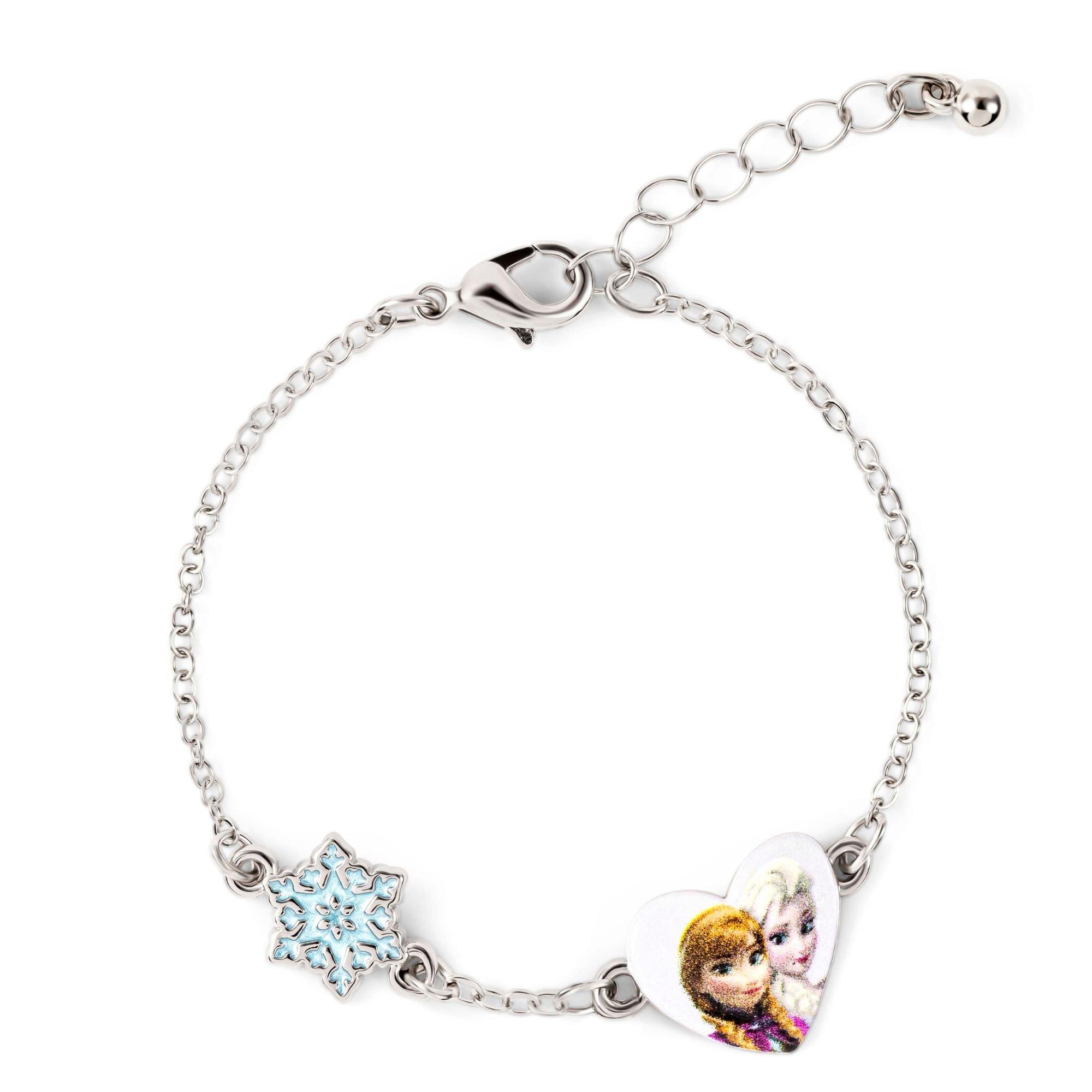 Silver - Disney - Disney Frozen silver plated 2 PC bracelet set - 3