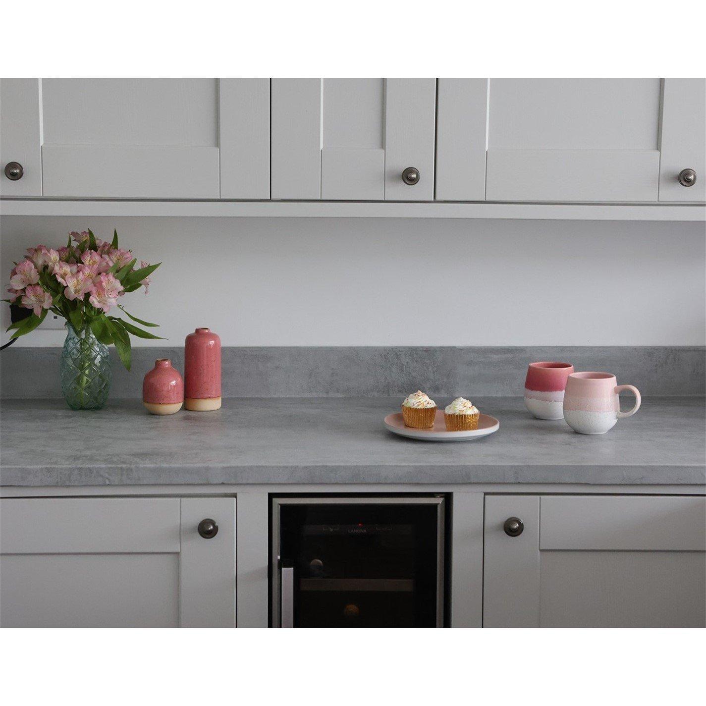 Grey - D C Fix - dc fix Concrete Grey Self Adhesive Vinyl Pack 3 - 2