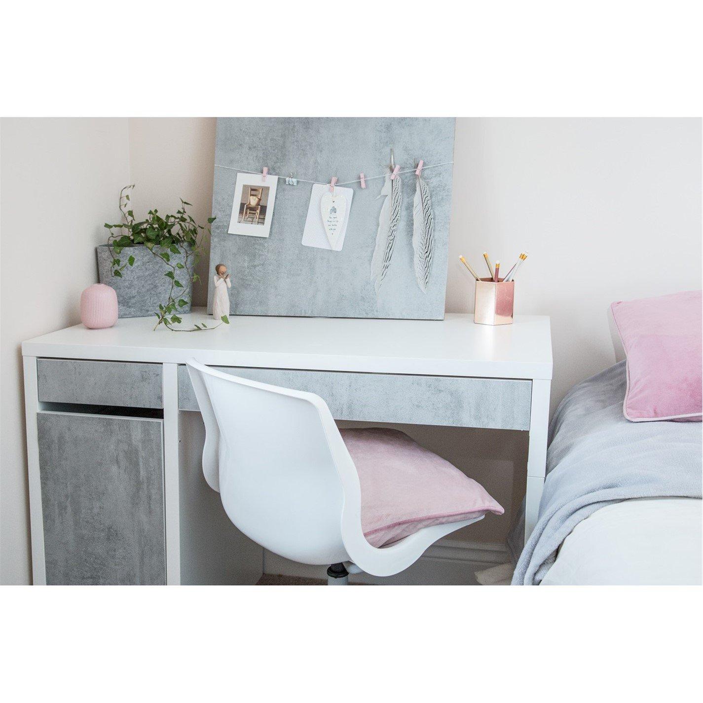 Grey - D C Fix - dc fix Concrete Grey Self Adhesive Vinyl Pack 3 - 4