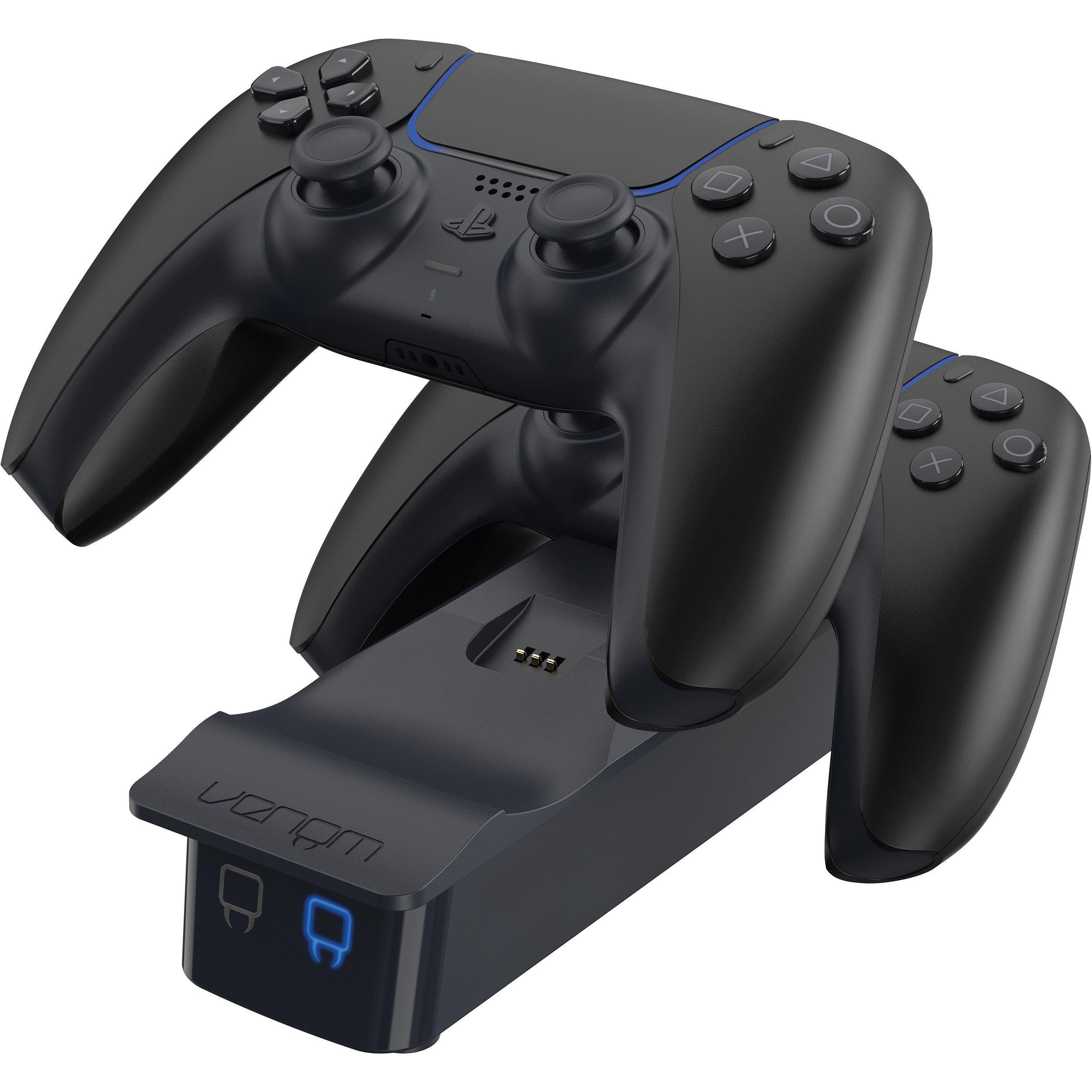 Zwart - Venom - PS5 Twin Docking Station - Black - 5