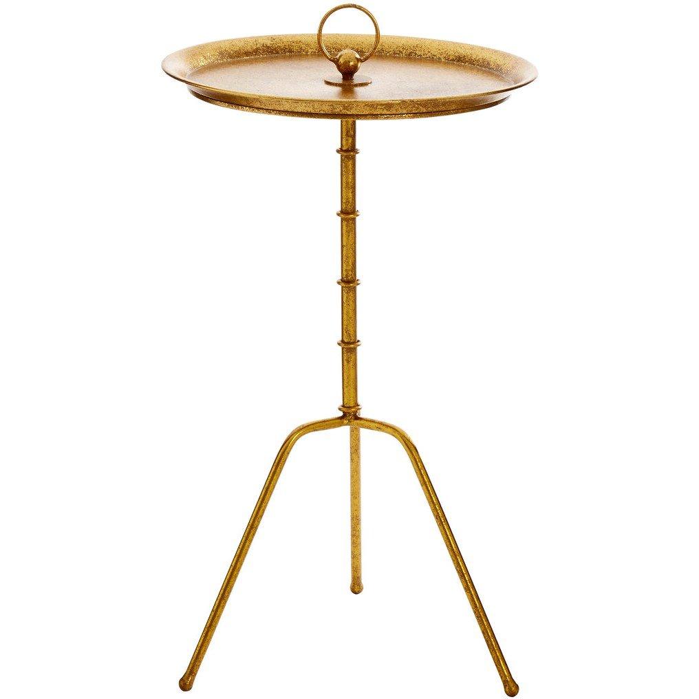 Interiors By Premier  Monroe Small Accent Table - Gold