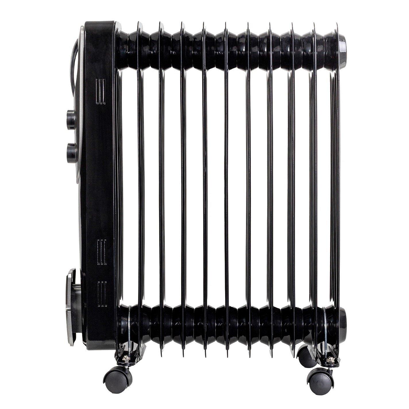 Black - Russell Hobbs - RHOFR1106B Oil Filled Radiator - 10