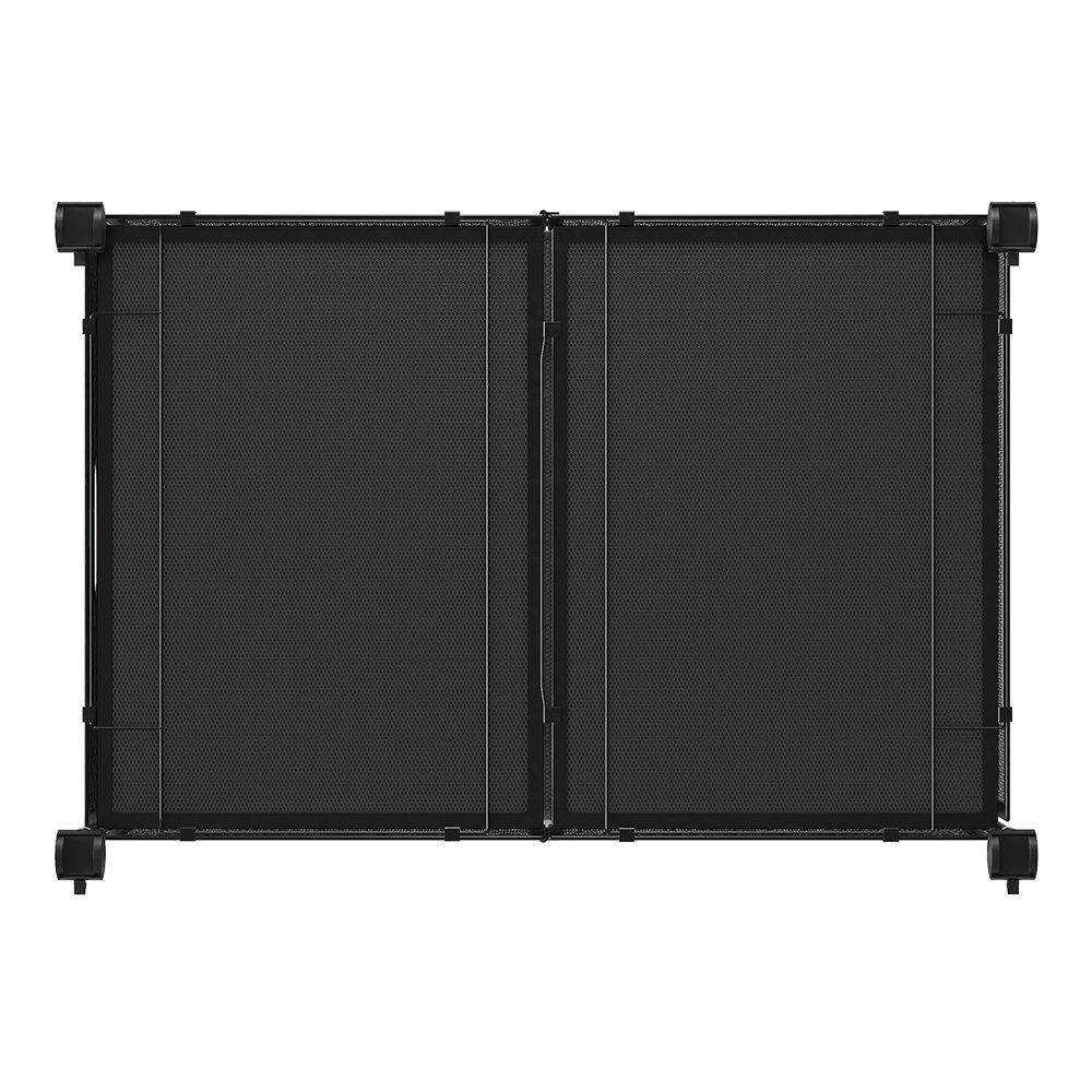 Black - LIFE IDEAS - Under-Bed Steel Storage Basket with Wheels - 6