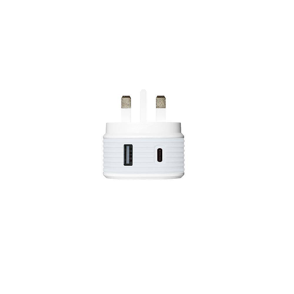 Electronics - JUICE - 20W Dual Port USB A & C Mains White - 2
