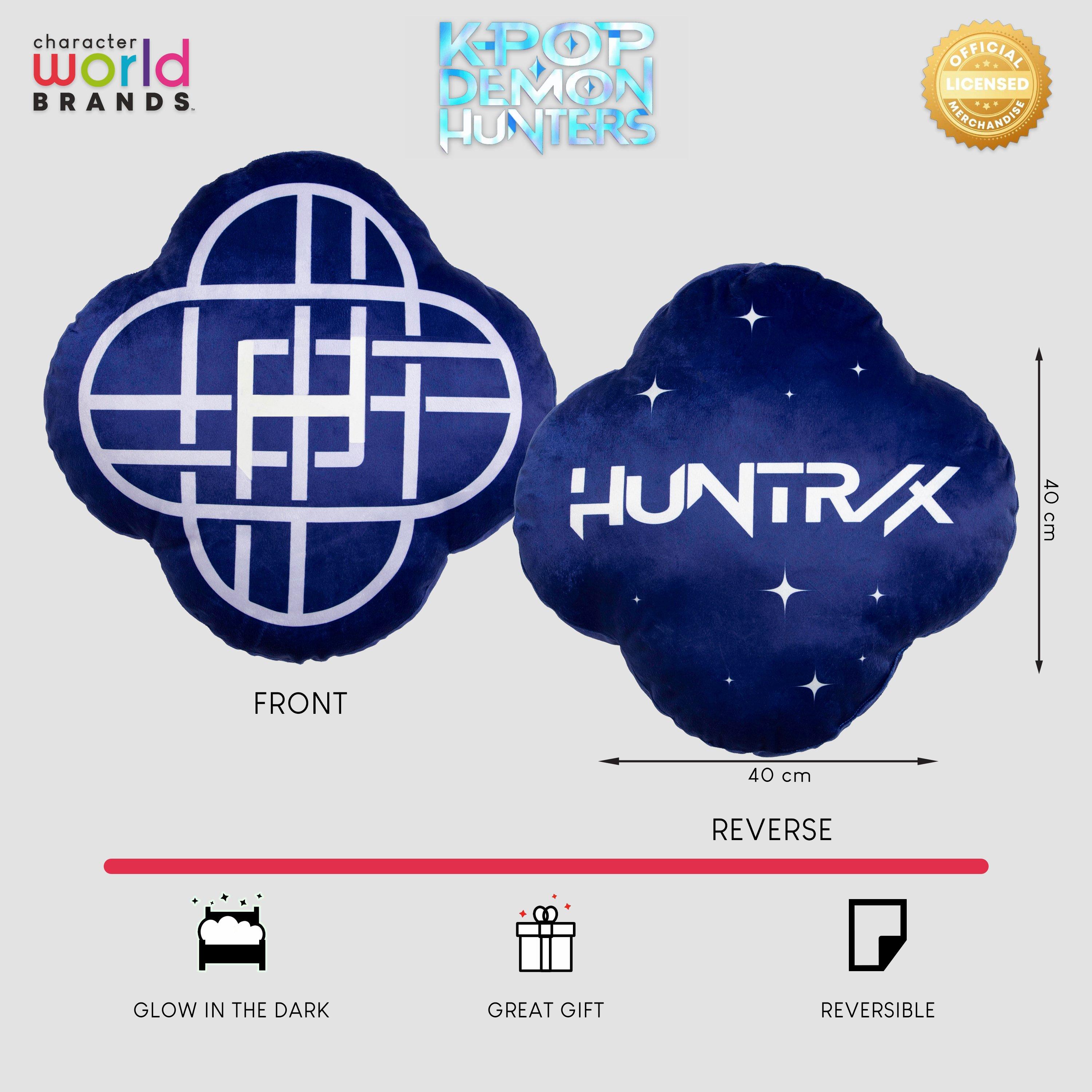 Purple - K Pop Demon Hunters - KPop Demon Hunters Huntrix Shaped Cushion - 15