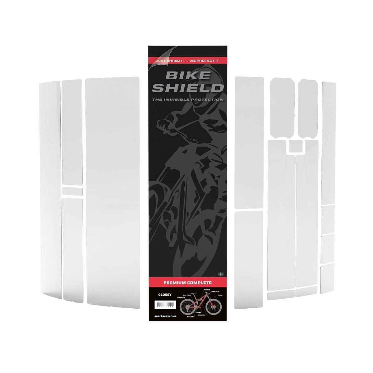 Clear - Bike Shield - Premium Complete Kit - 1