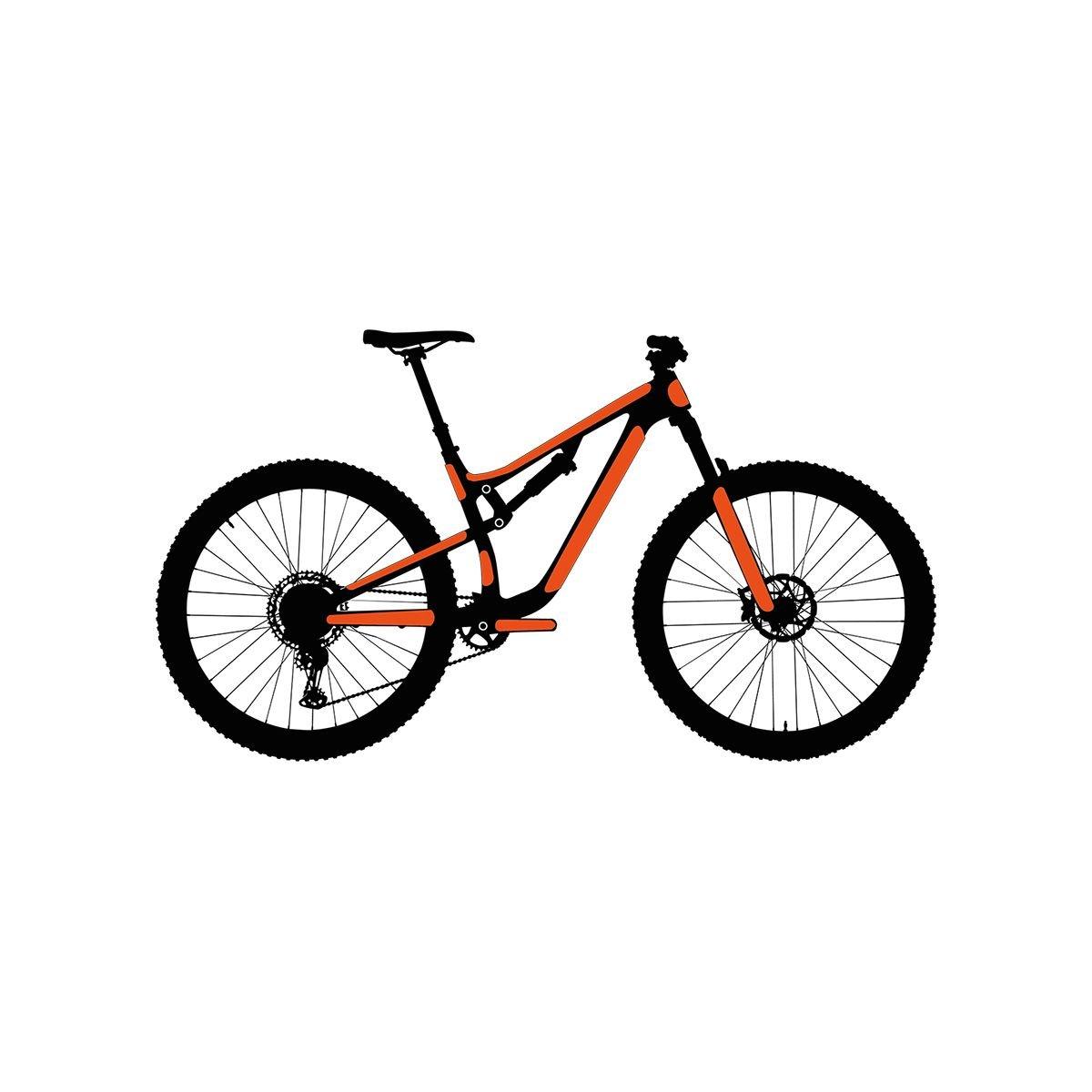 Clear - Bike Shield - Premium Complete Kit - 2