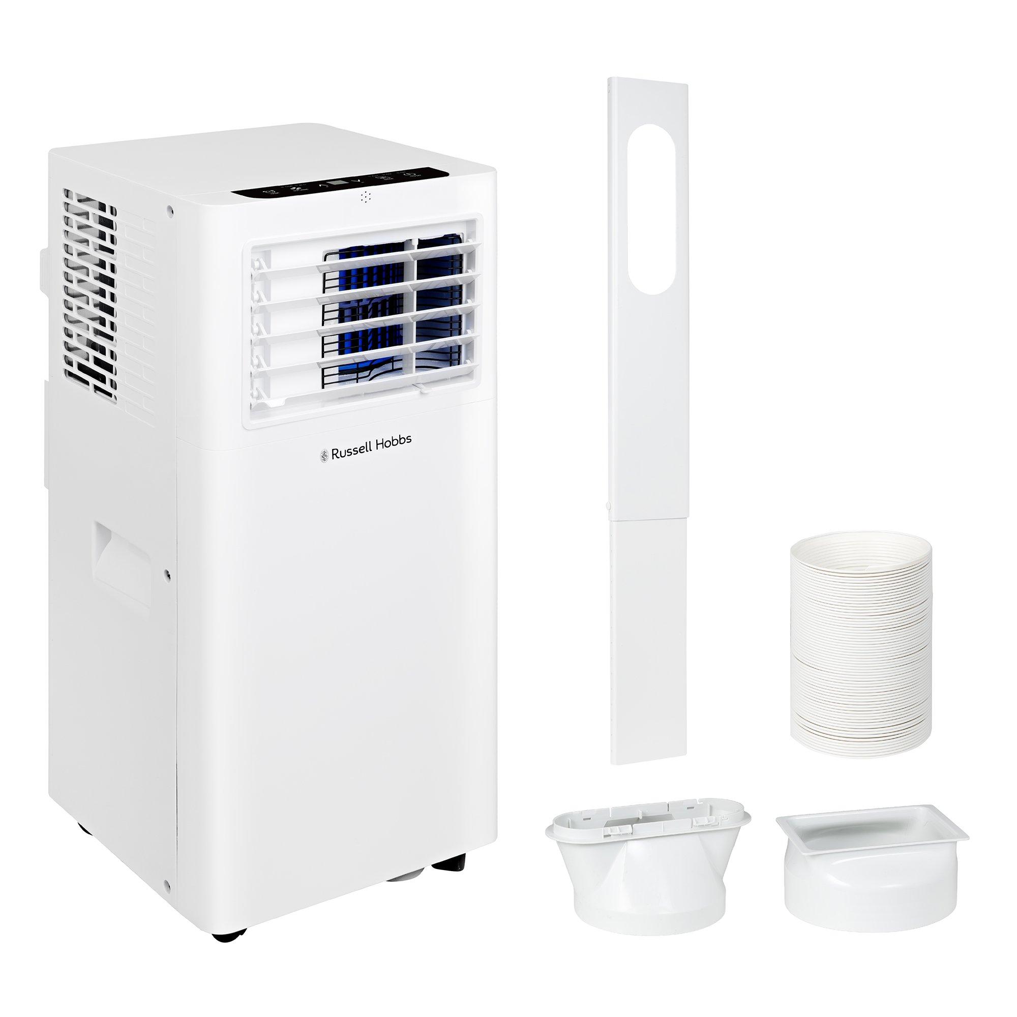 White - Russell Hobbs - RHPAC3002 Portable 3-in-1 Air Conditioner in White - 3